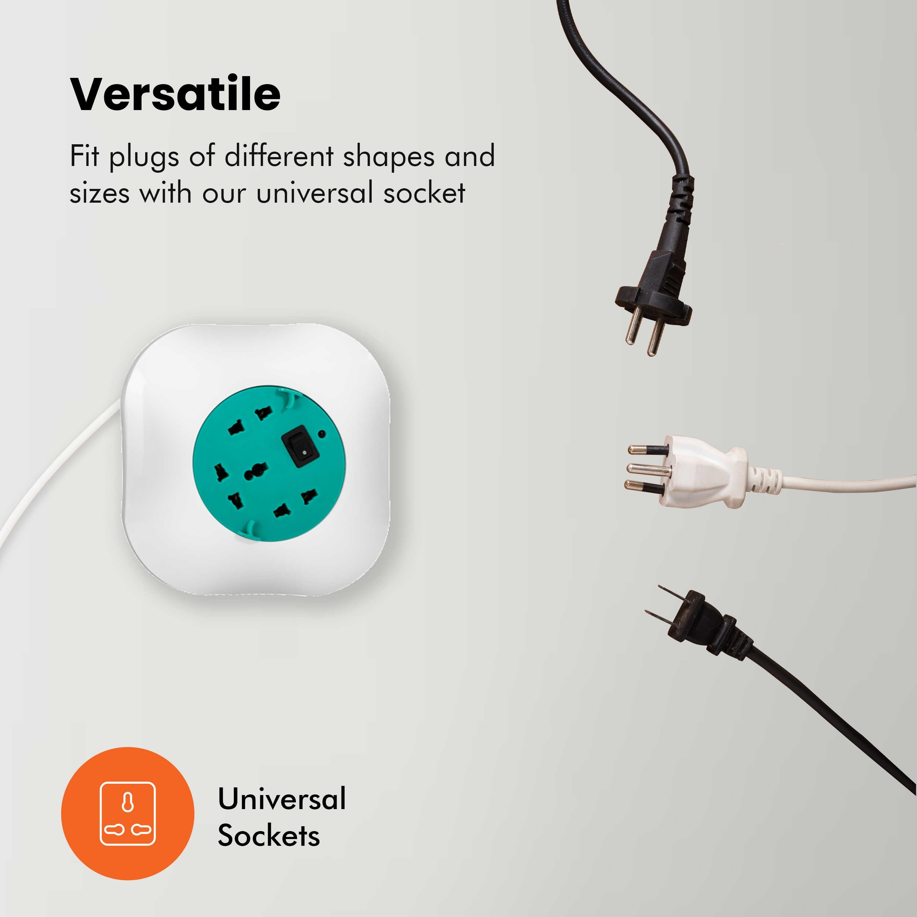orientelectric Reel 3 Pin Power Cord Extension Board - view 2