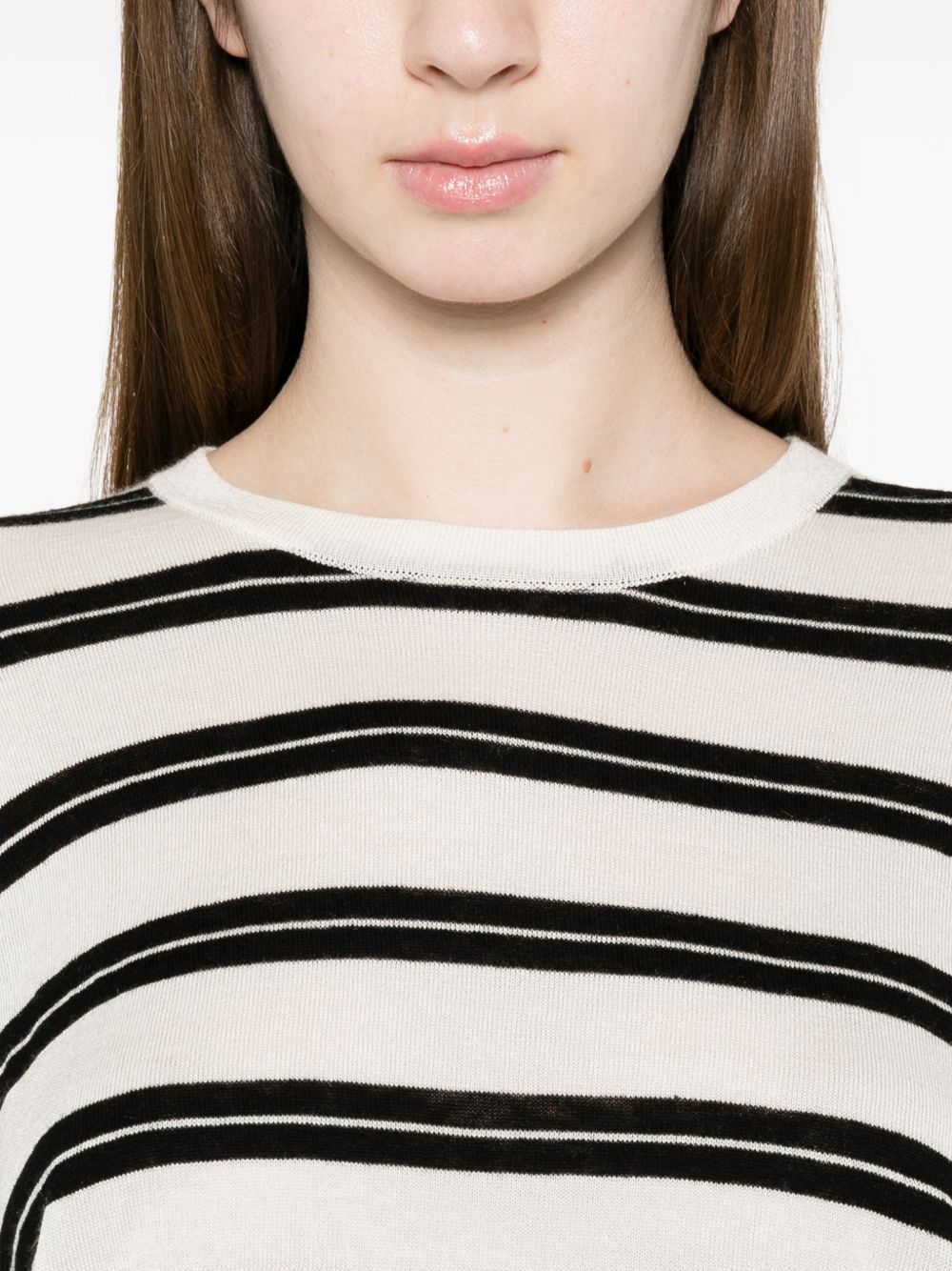 Soft Goat Cashmere and silk blend sweater – Silk 56%, Cashmere 44% - view 5
