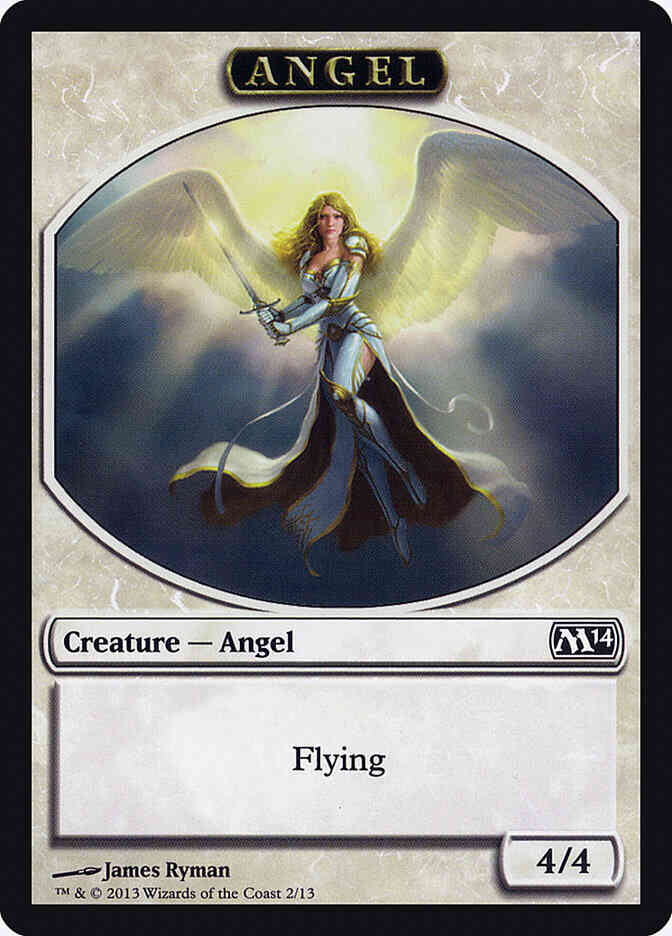 Token 02 magic – Angel Token [02] [Magic 2014 Tokens] [Non-Foil]