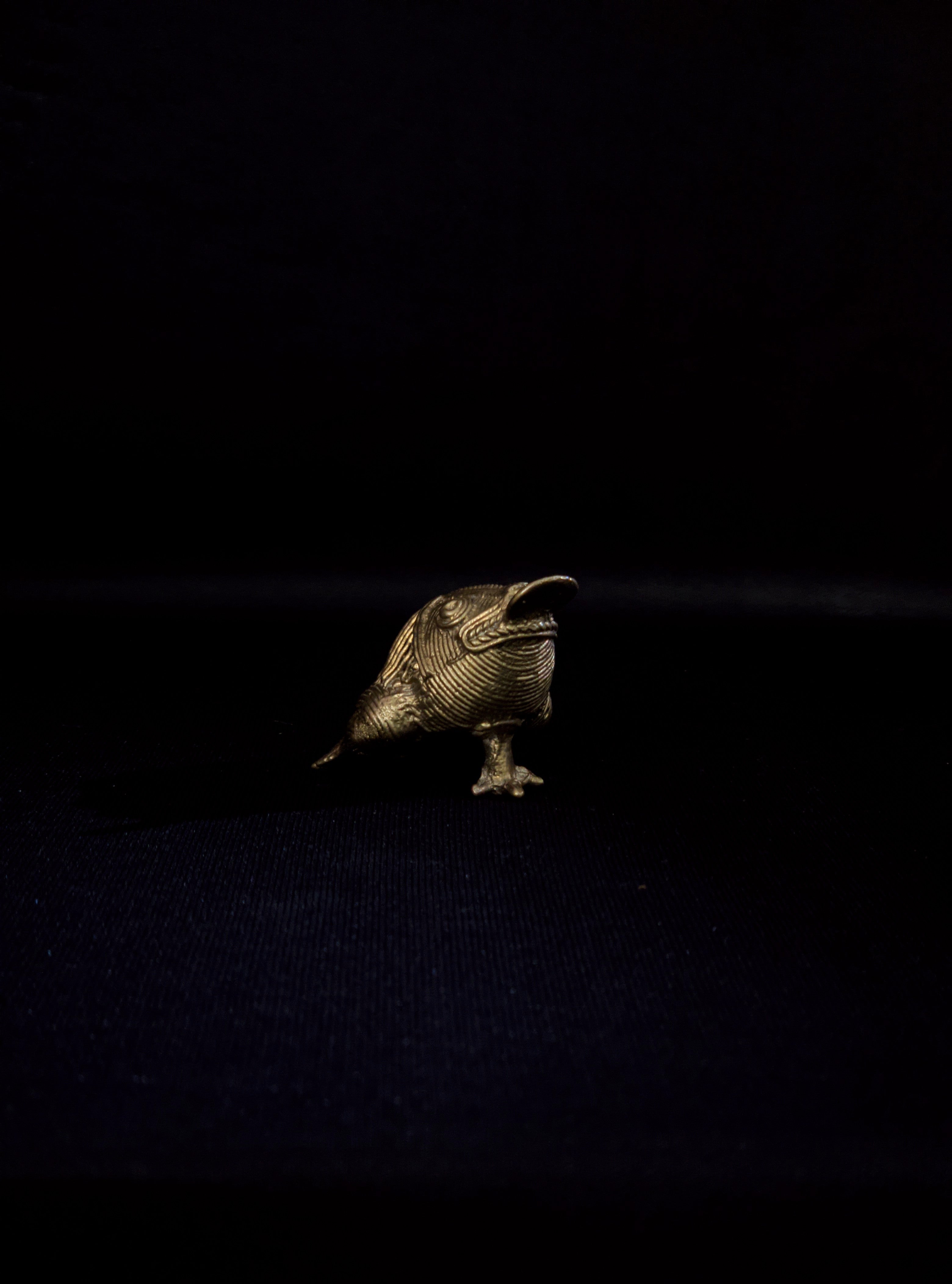IndianVillèz Handmade Dhokra Coin Frog - view 2
