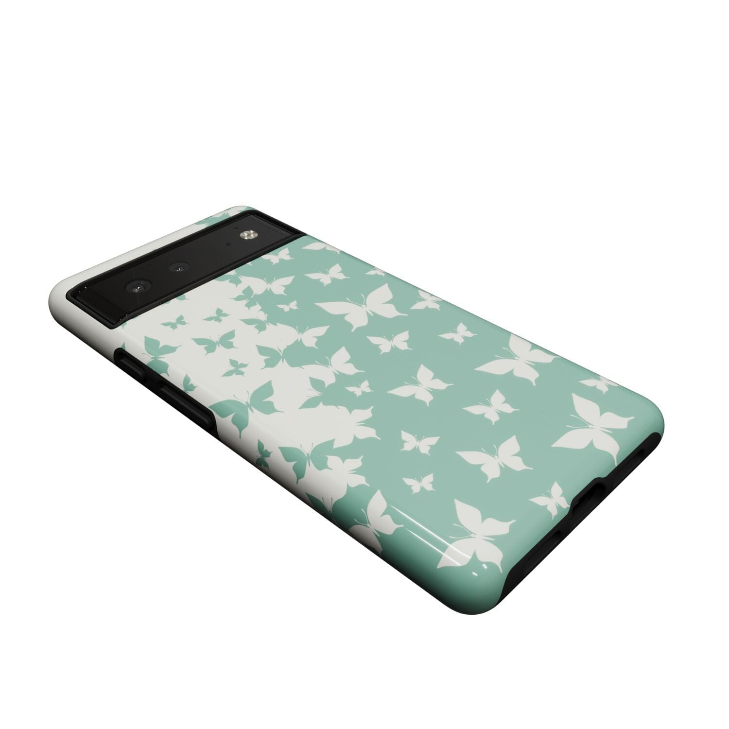 Casetry Butterfly Effect | Sage Colorblock Google Pixel Case - view 2
