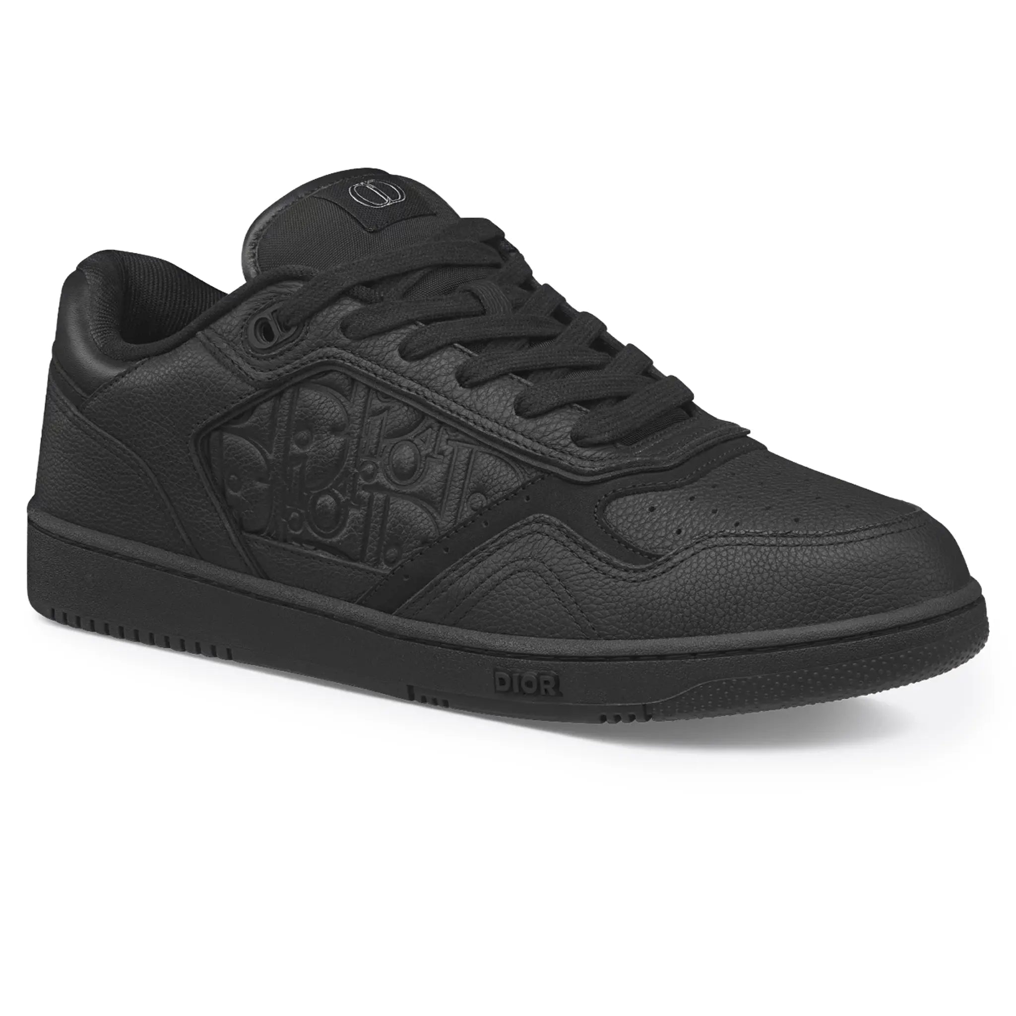 Dior B27 Uptown Black Grained Calfskin Sneaker - view 2