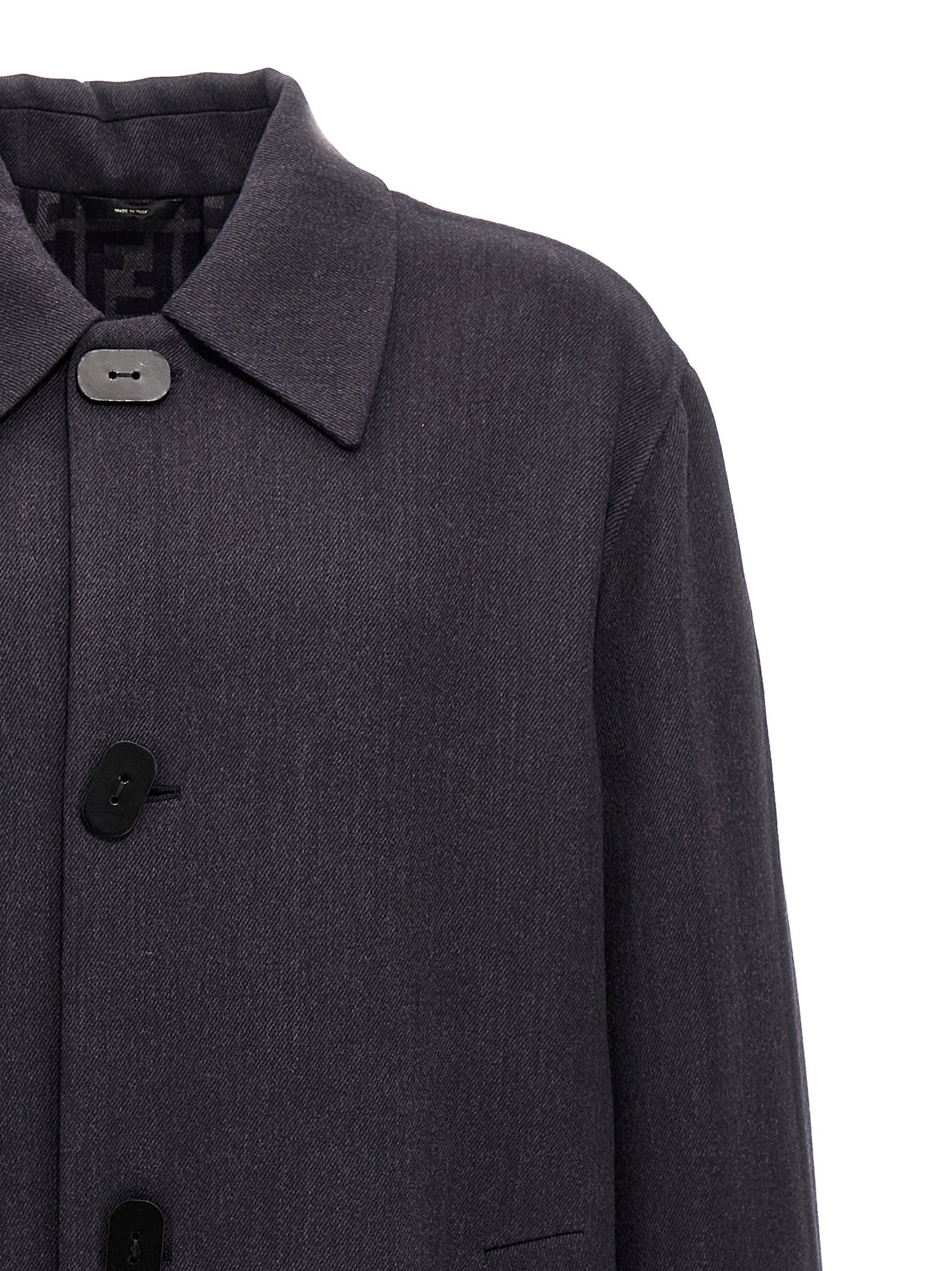 Fendi Double Wool Coat – 99% virgin wool 1% silk - view 3