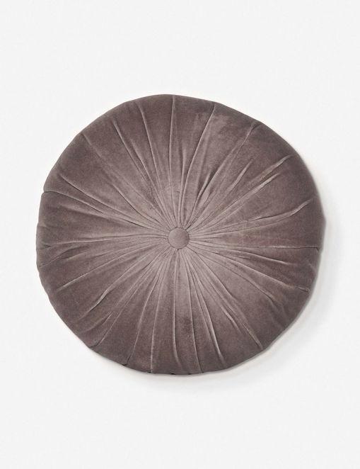 Lulu and Georgia Monroe Velvet Round Pillow - view 2