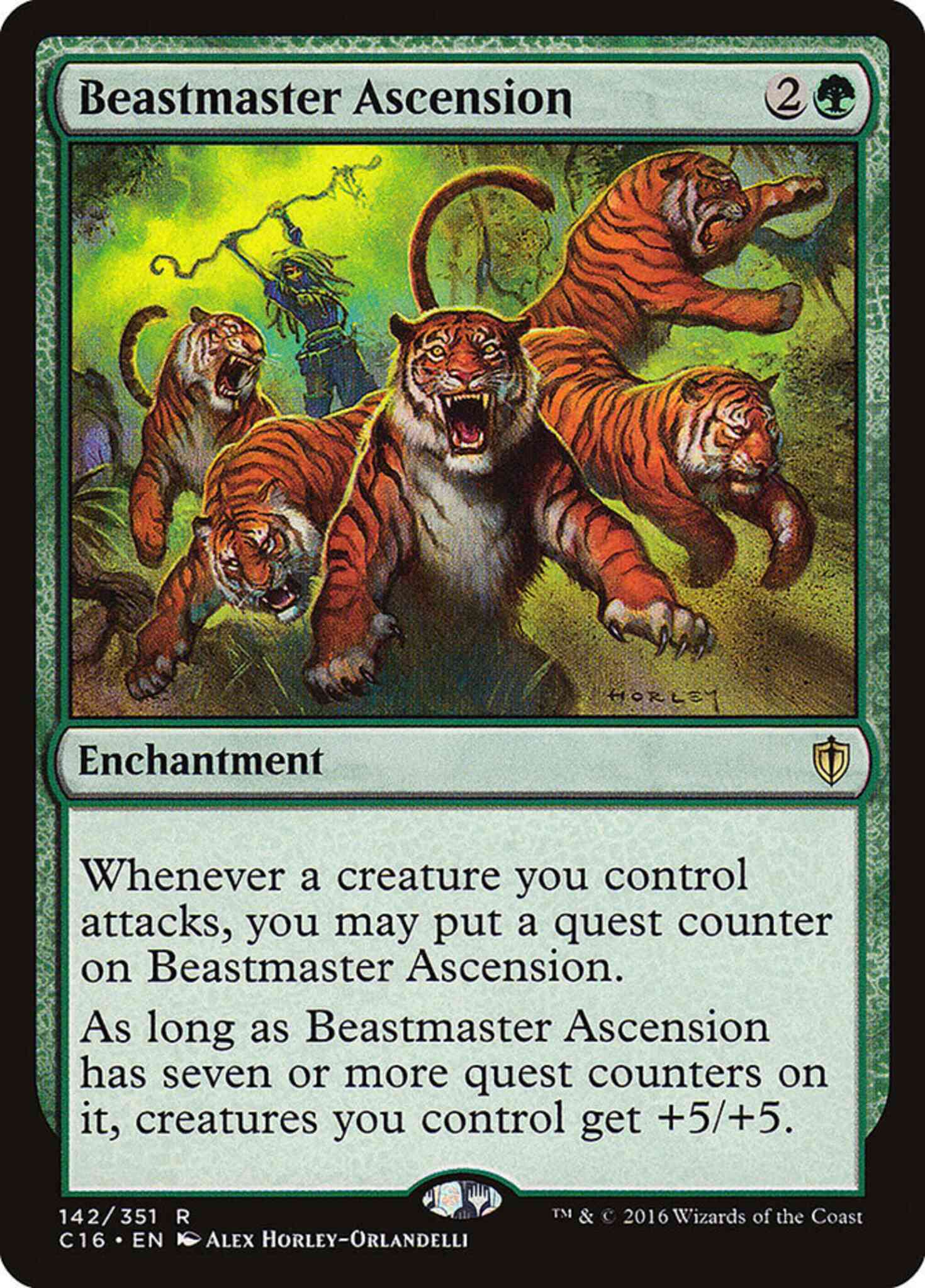 Beastmaster ascension 142 – Magic Beastmaster Ascension [142] [Commander 2016] [Non-Foil]