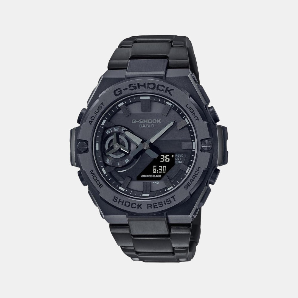 Casio G-Shock Men Quartz Grey Dial Analog-Digital Resin Watch G1233