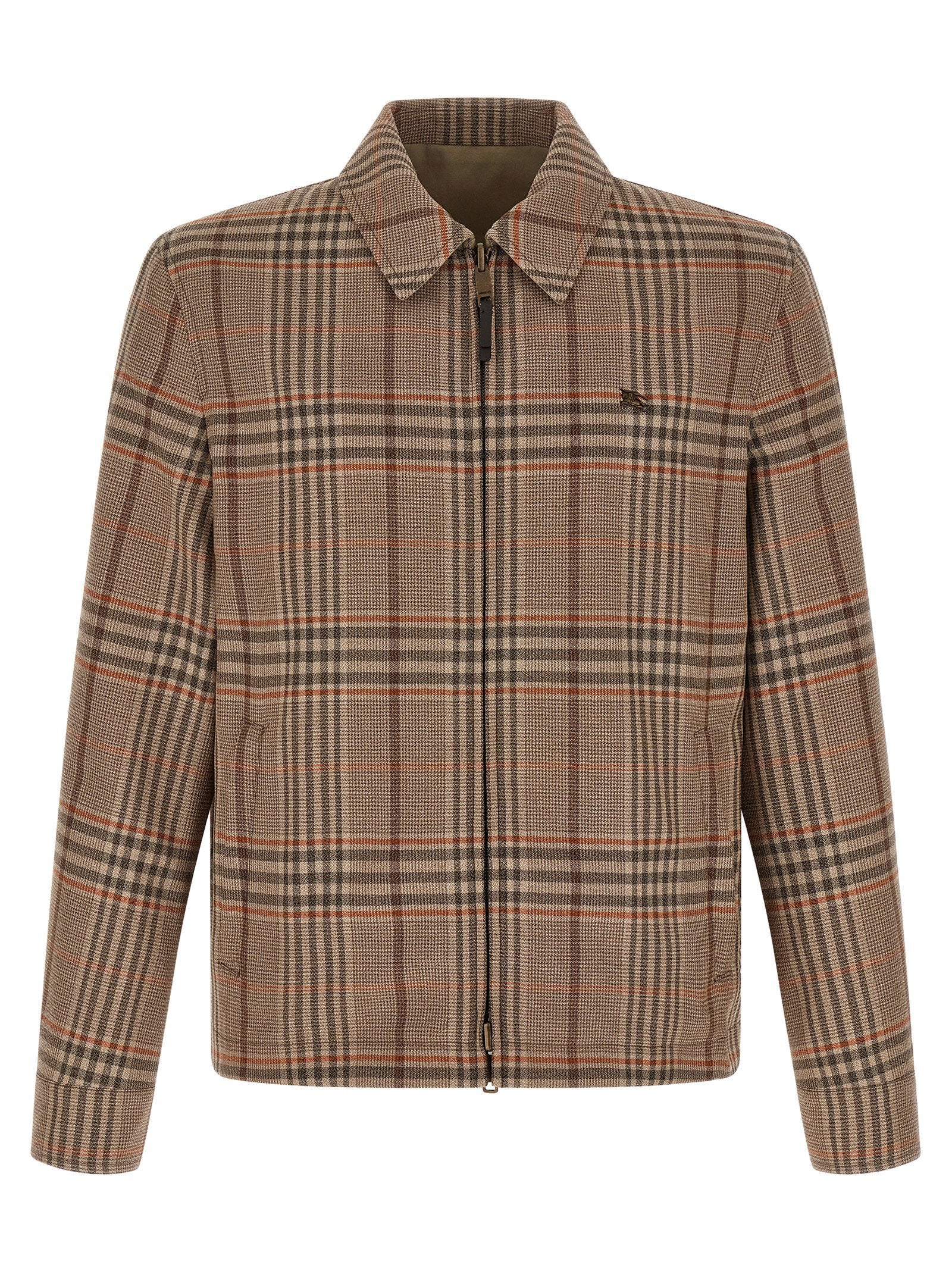 Burberry Bloomsbury Reversible Jacket – 100% wool