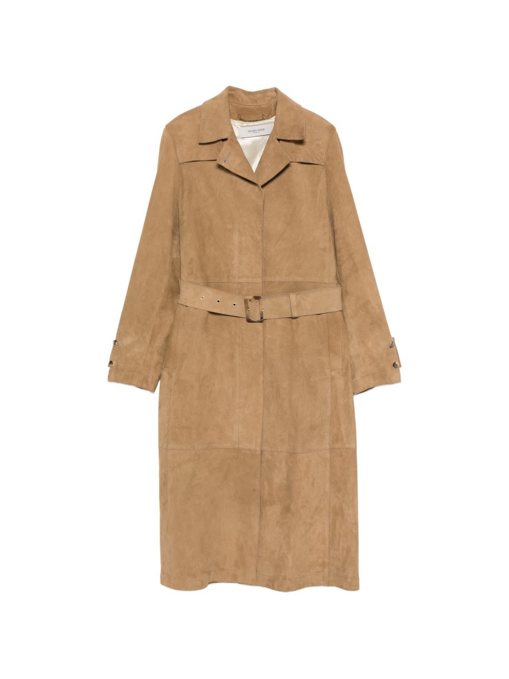Golden Goose Suede leather trench coat – Sheep Suede 100%
