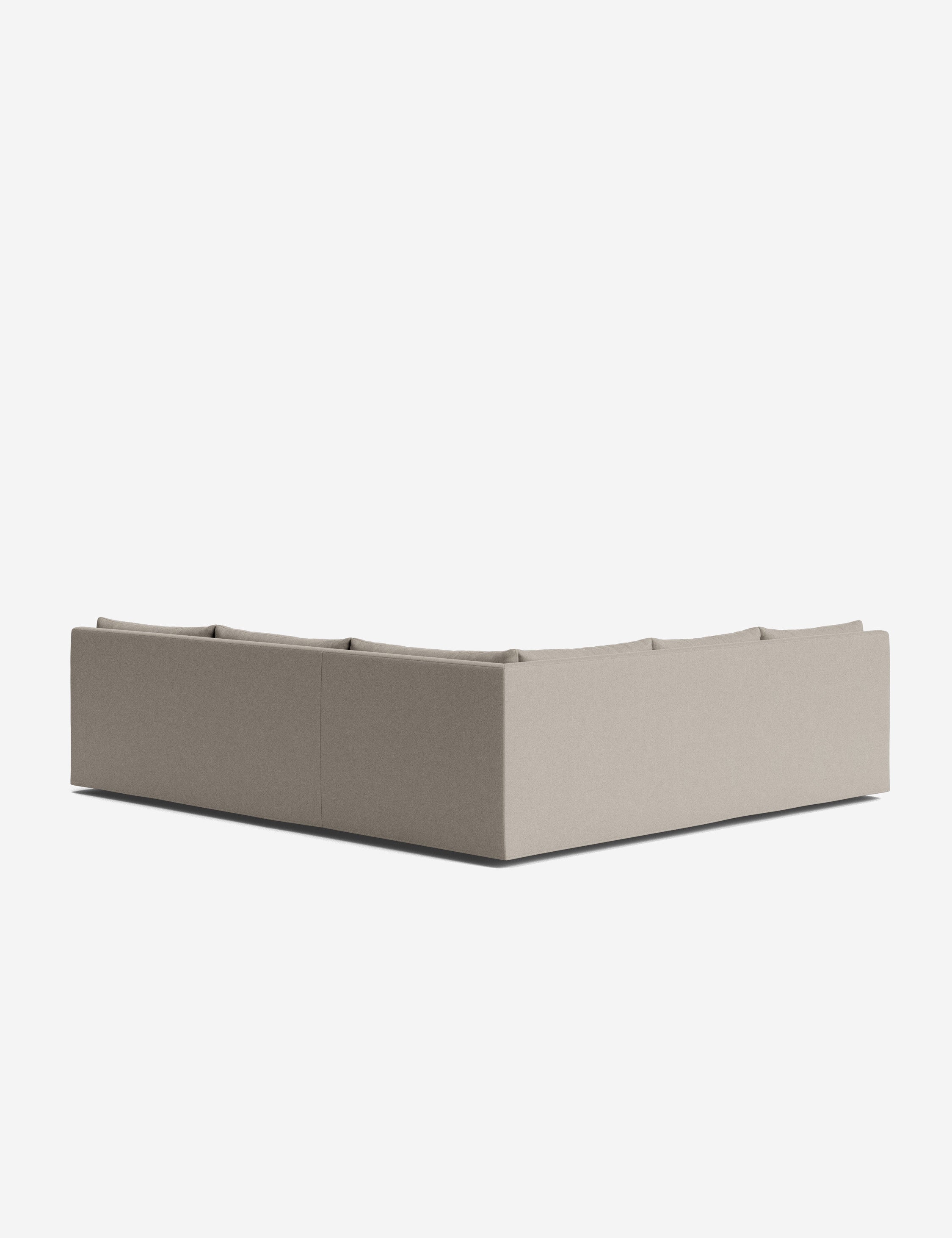 Lulu and Georgia Portola Luxe Depth Slipcover Corner Sectional Sofa - view 85
