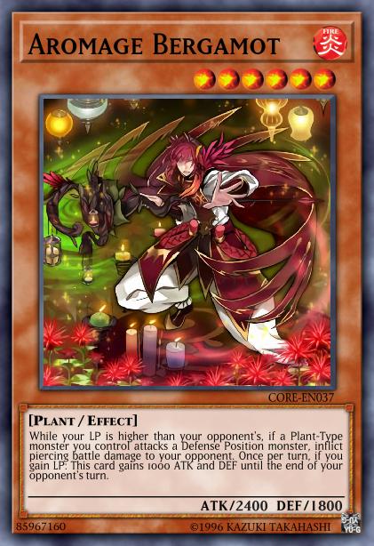 Yu-Gi-Oh! Aromage Bergamot - CORE-EN037 - Rare - Unlimited