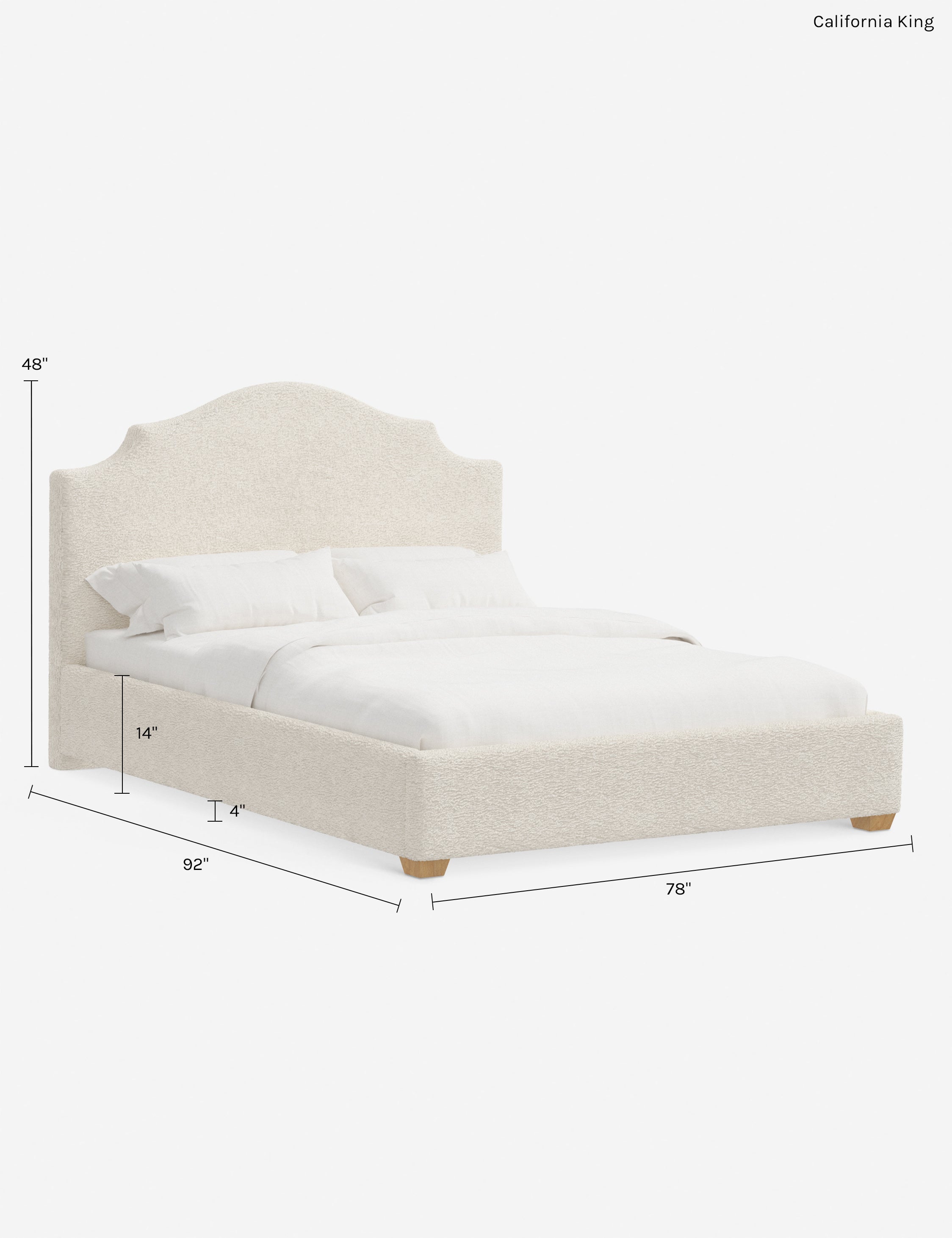 Lulu and Georgia Padden Platform Bed - view 241