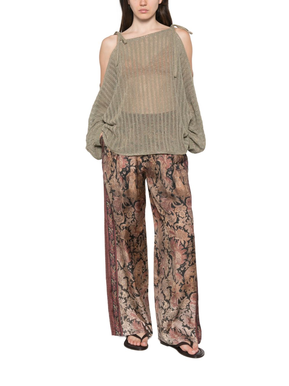 Pierre Louis Mascia Trousers – SILK 100% - view 2