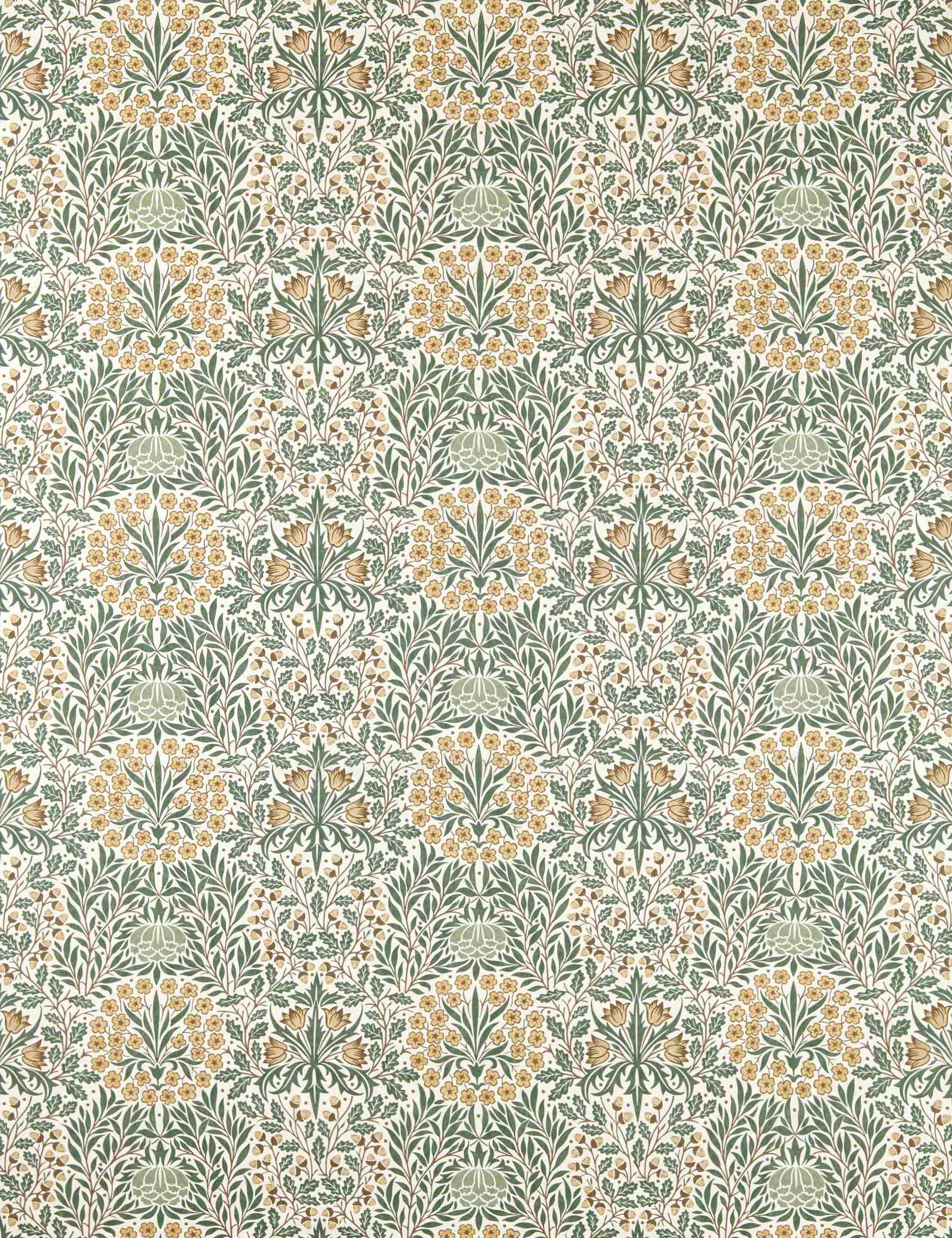 Lulu and Georgia Daisy & Oak Linen Blend Fabric by Morris & Co.