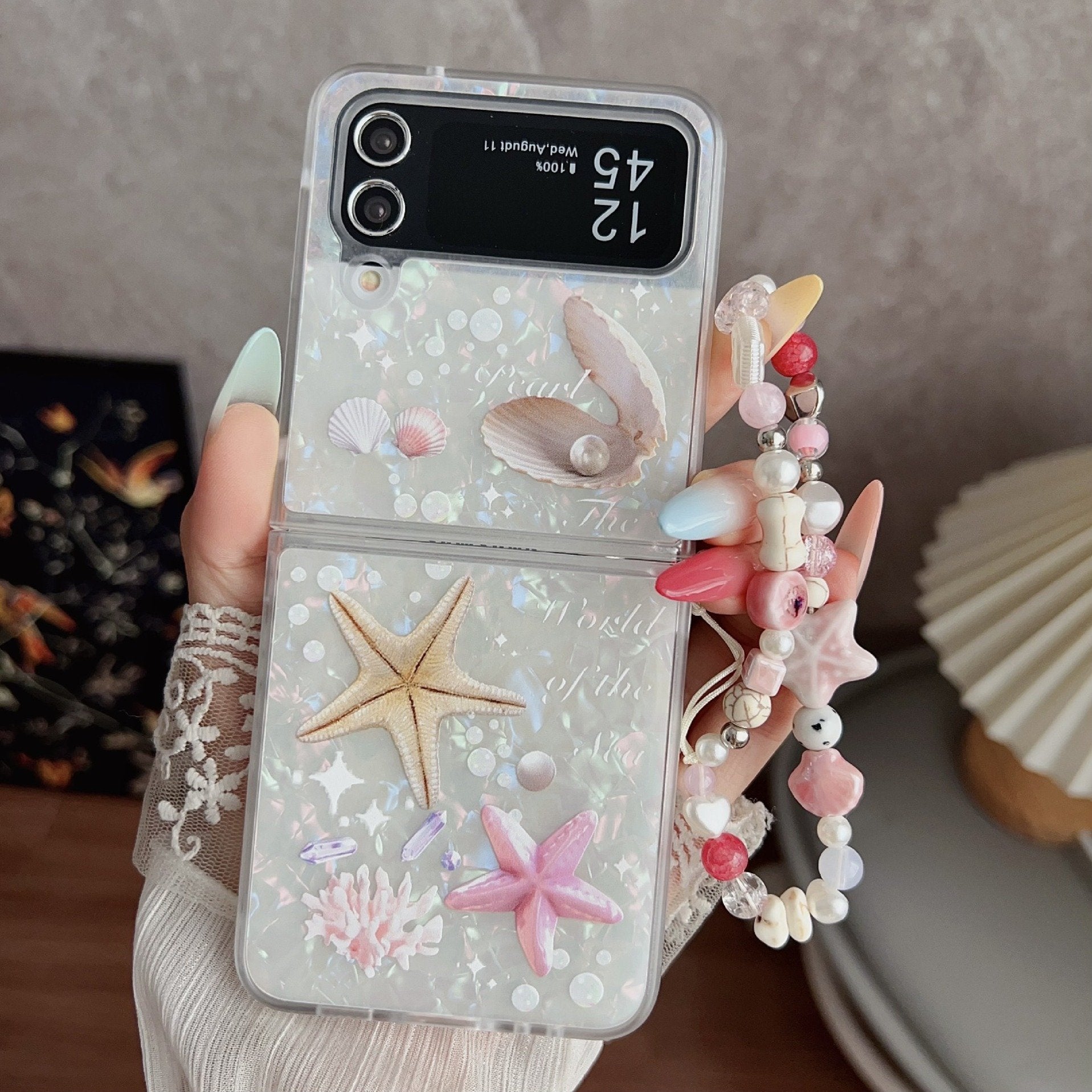 Peeperly Seaside Starfish Charm Shell Case - Samsung - view 3