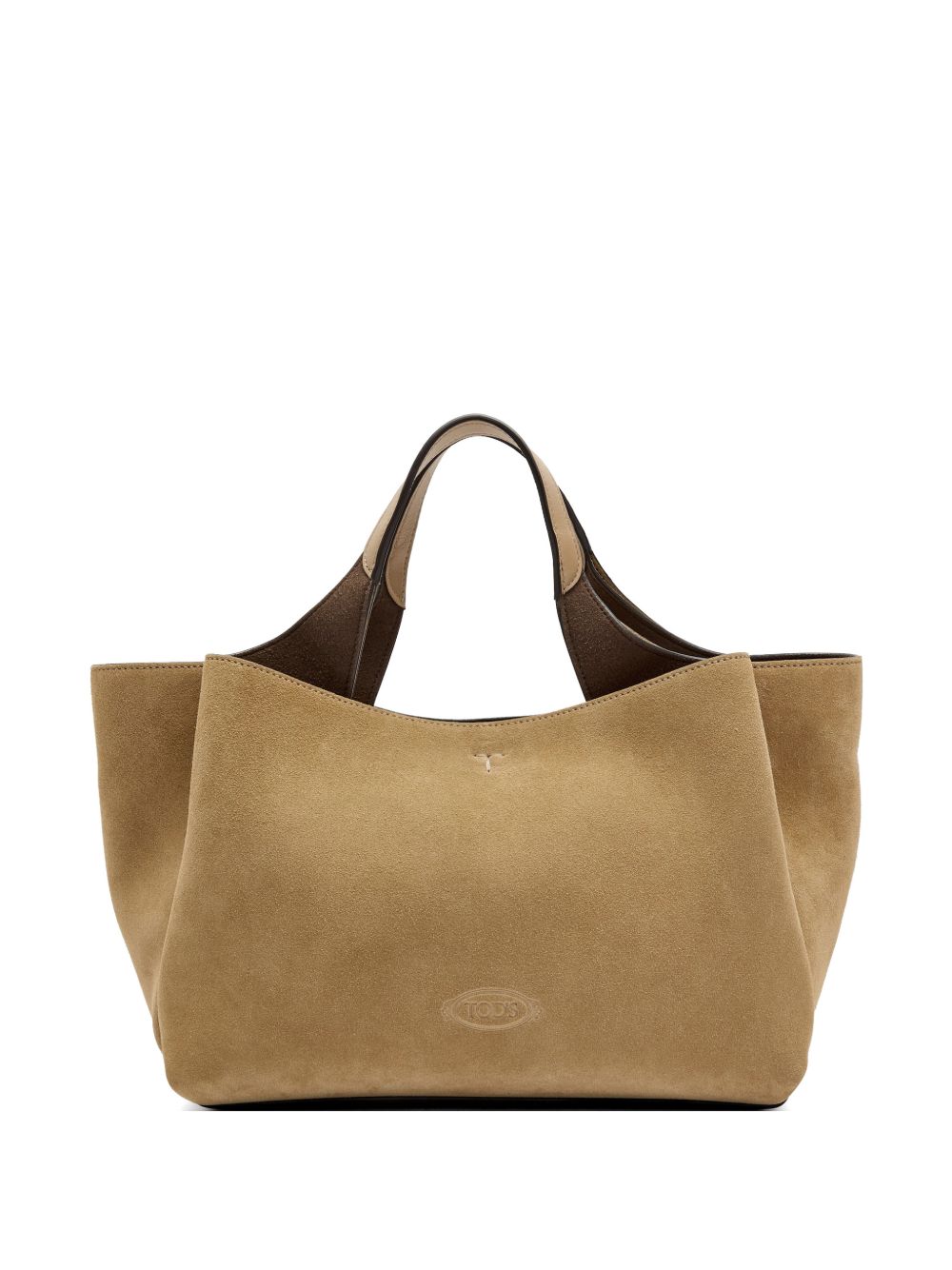 Tod's T Timeless Mini Tote Bag – Calf Suede 100%