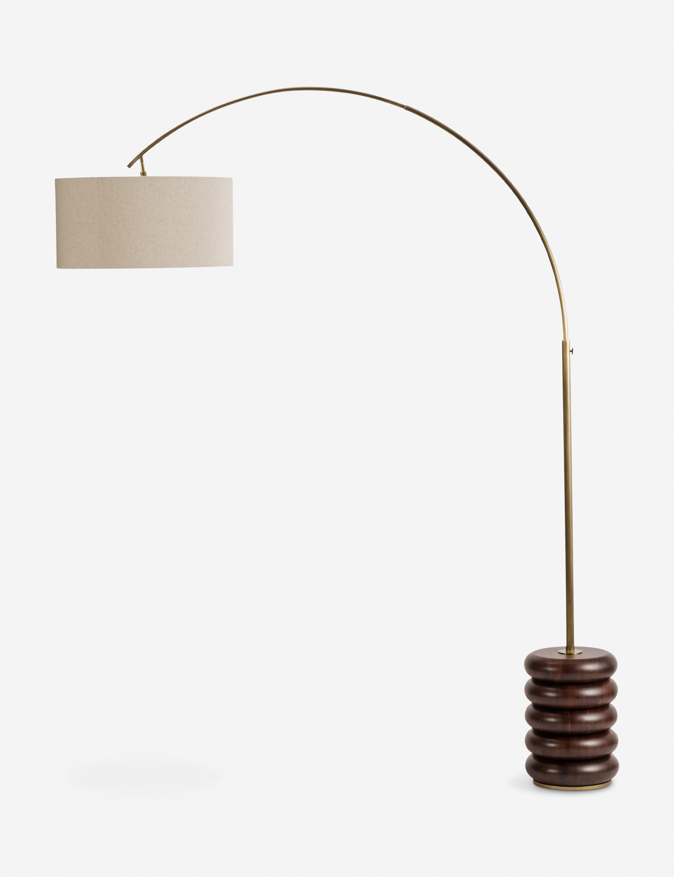 Lulu and Georgia Linus Arc Floor Lamp - view 3