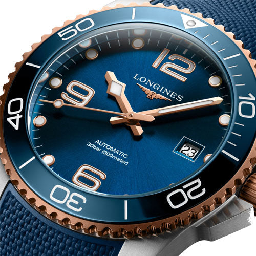Longines Hydroconquest Sunray Blue Dial Men 41mm - view 3