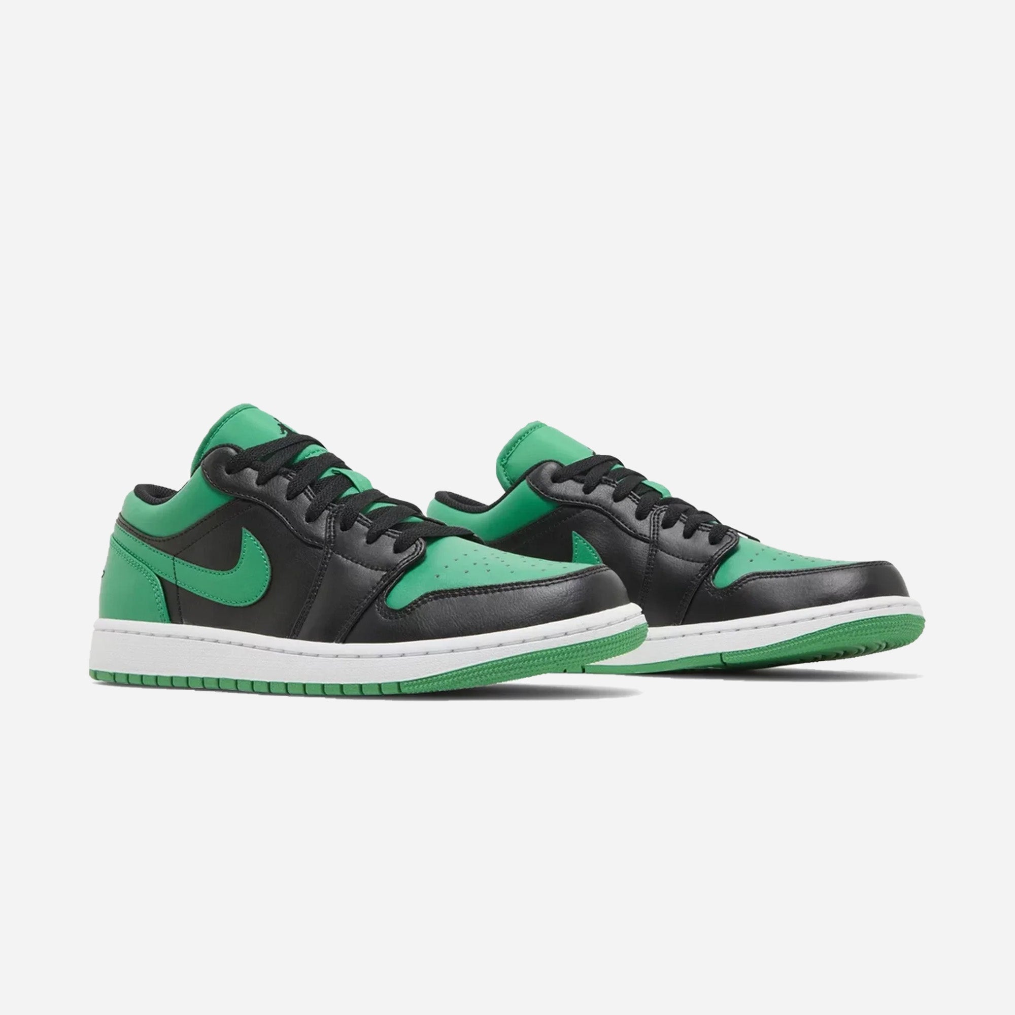 Nike Air Jordan 1 Low Black Lucky Green - view 2