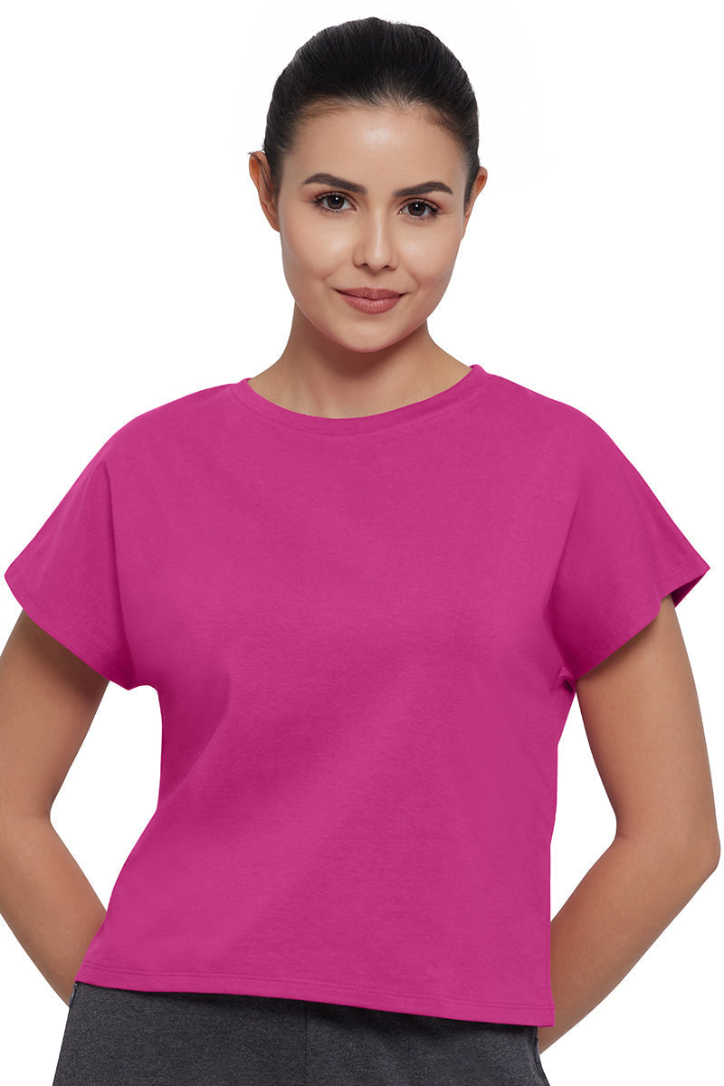 Amante Essential Crop Top - Cactus Flower