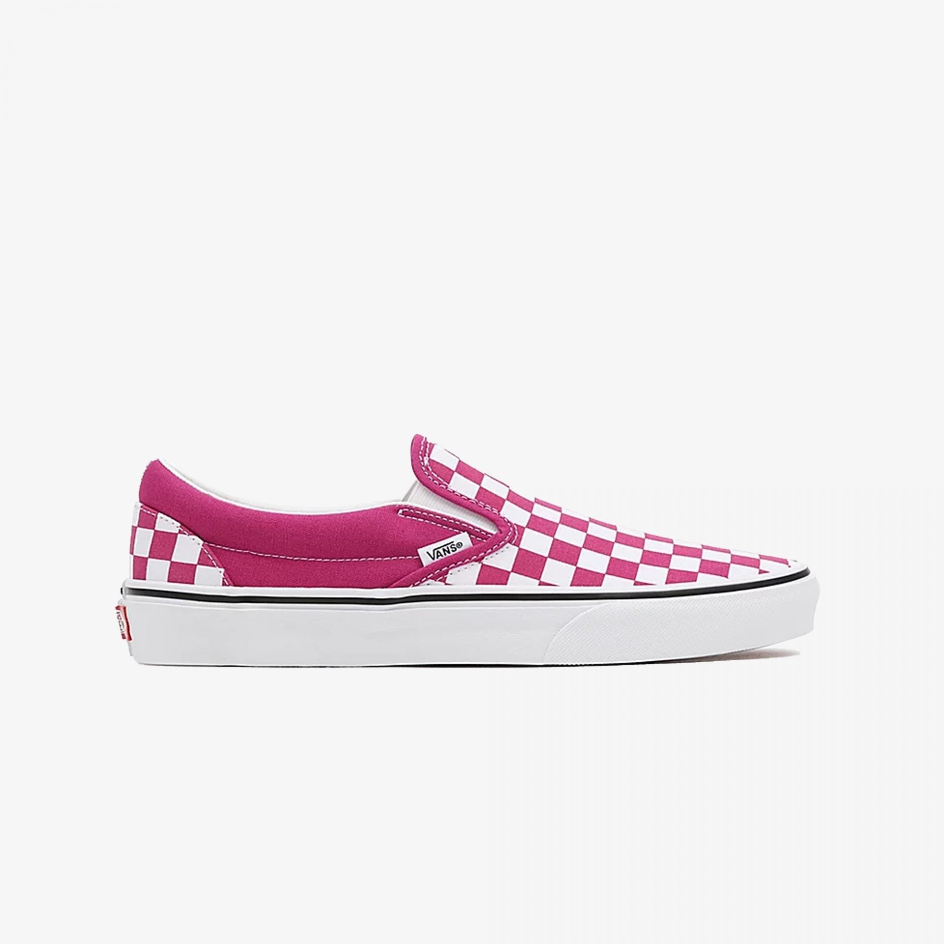 Vans | CHECKERBOARD CLASSIC SLIP-ON { PINK - view 3
