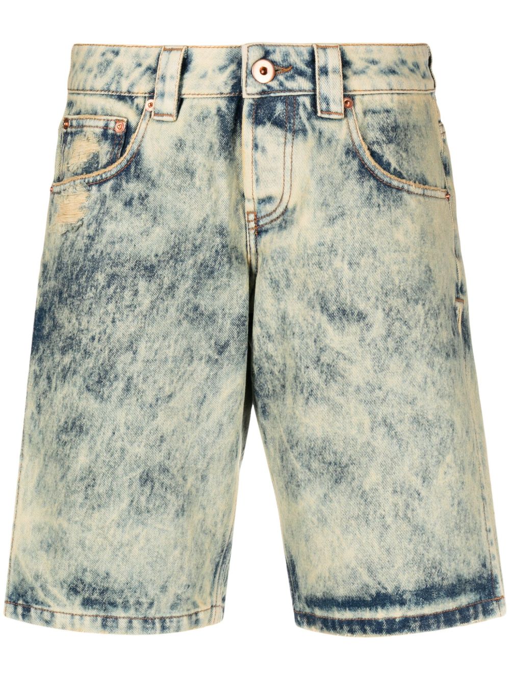 Vaquera Denim split shorts – 100% Cotton