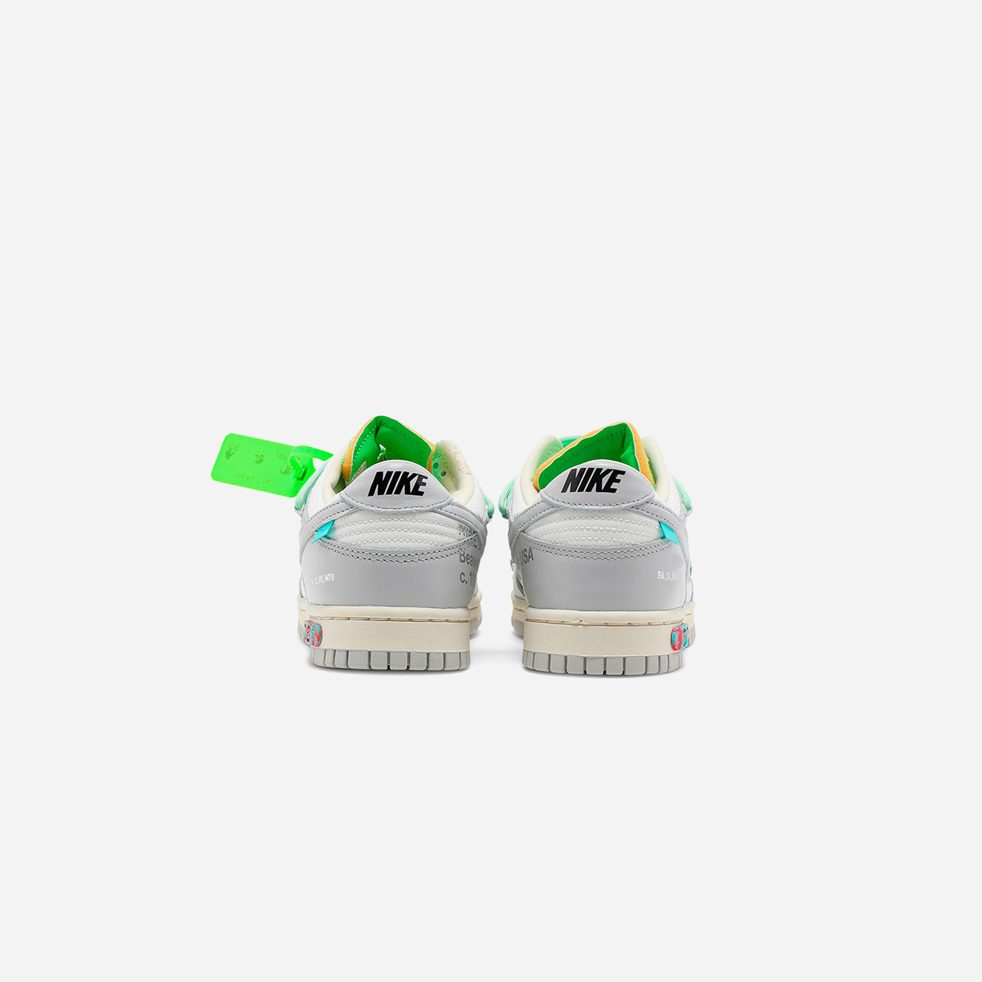 Nike Dunk Low Off-White Lot 7 - view 3
