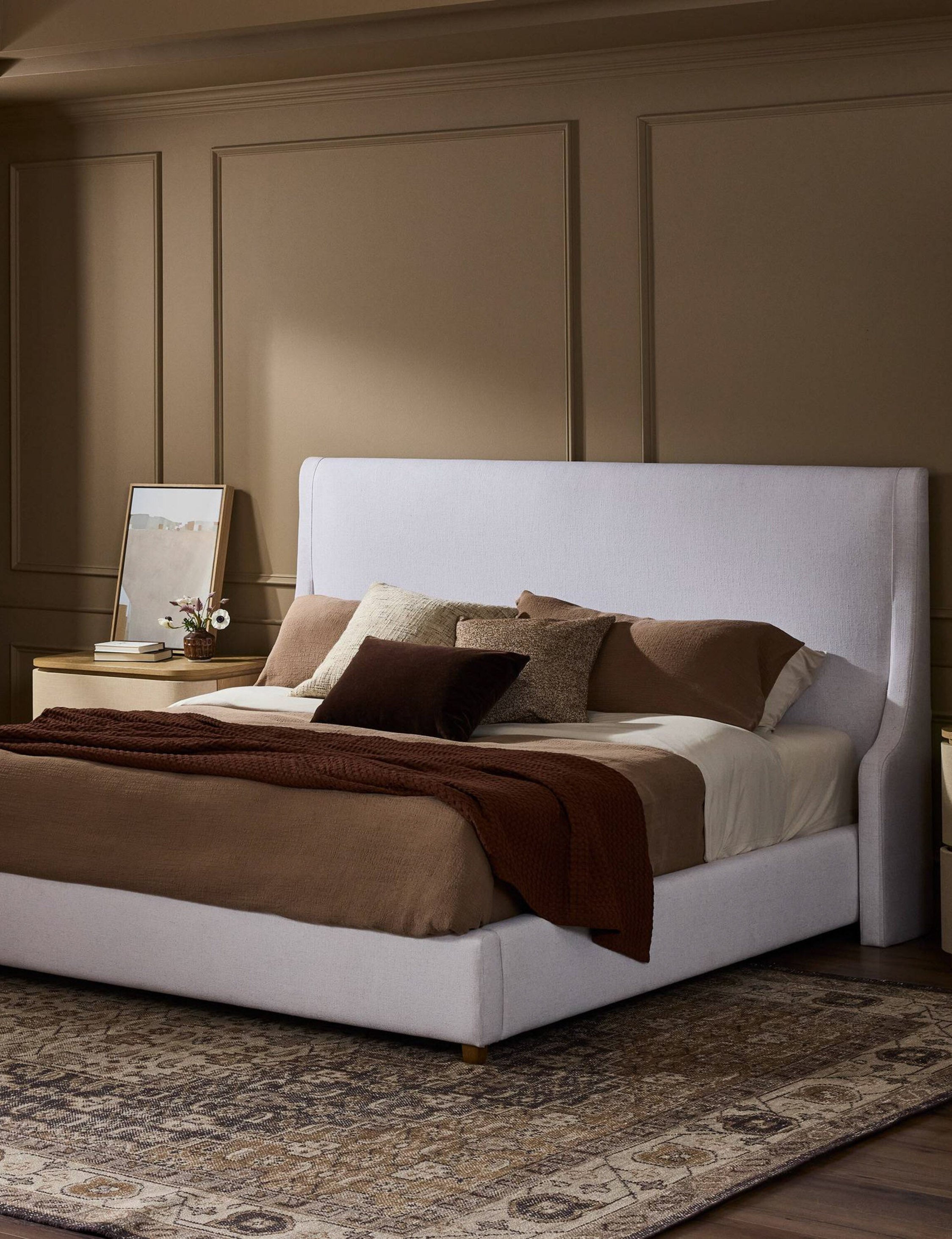 Lulu and Georgia Lucine Platform Bed – Bone - view 2