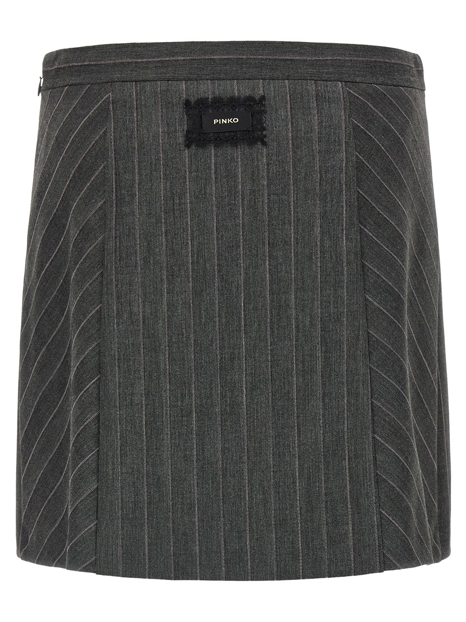 Pinko Pinstripe Skirt - view 2