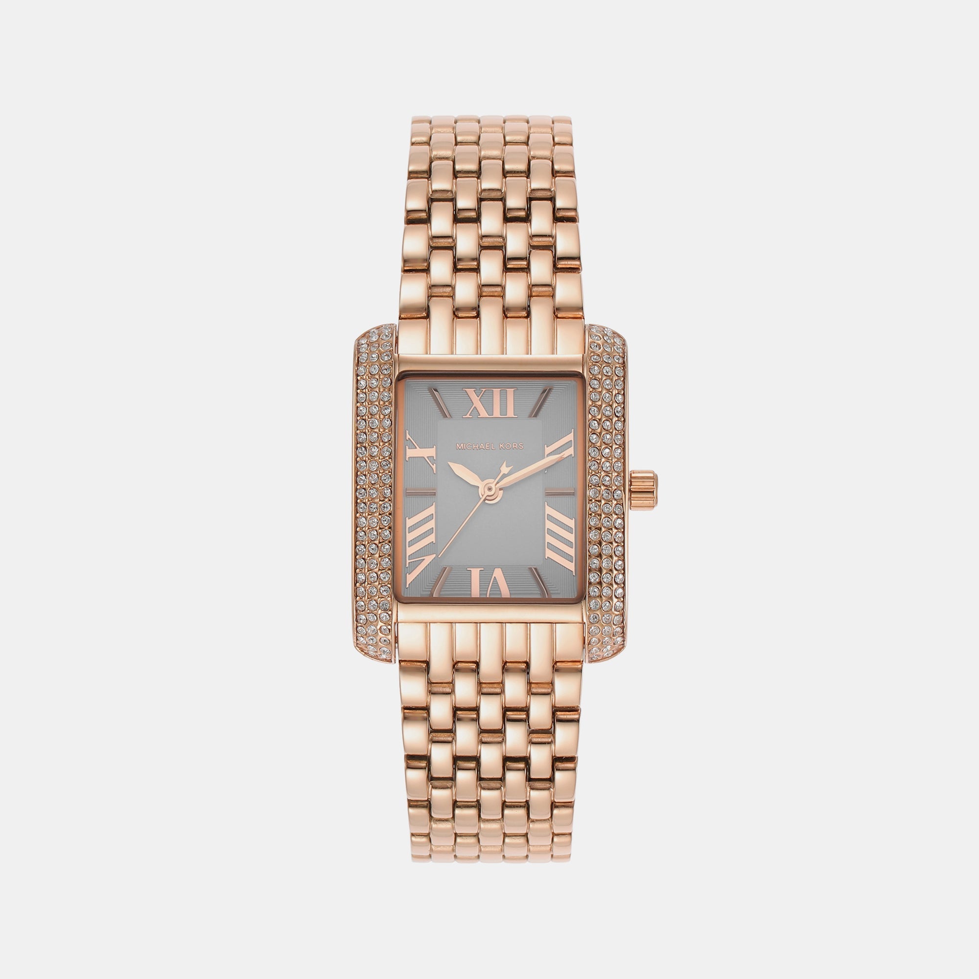 Michael Kors Emery Women Quartz White Dial Analog Stainless Steel Watch MK4743