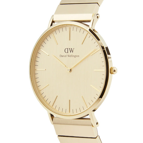 Daniel Wellington Classic Piano Link Gold Unitone Gold Dial Men 40mm DW00100779 - view 3