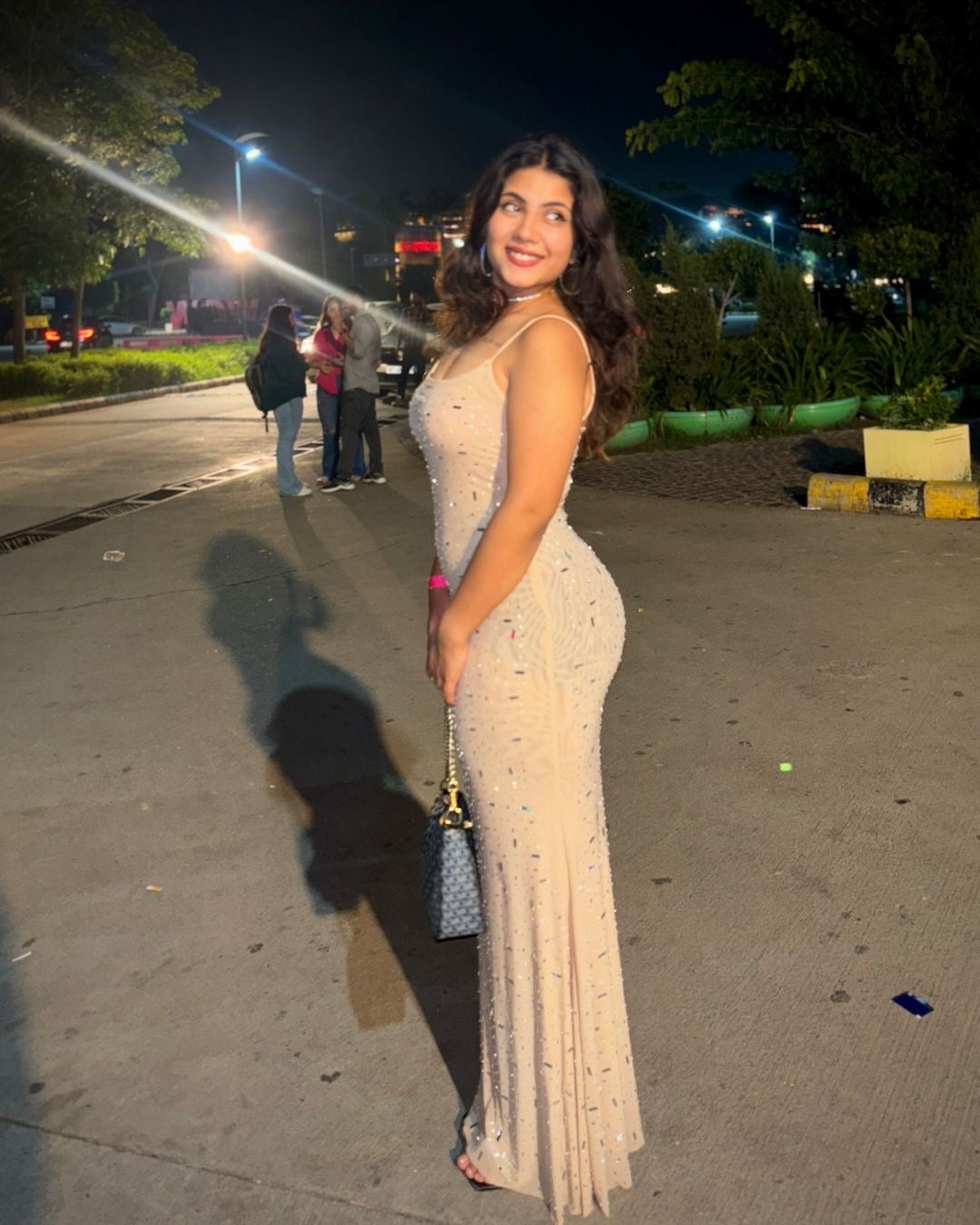 Alamode By Akanksha Corfu Embellished Evening Maxi Dress - view 2