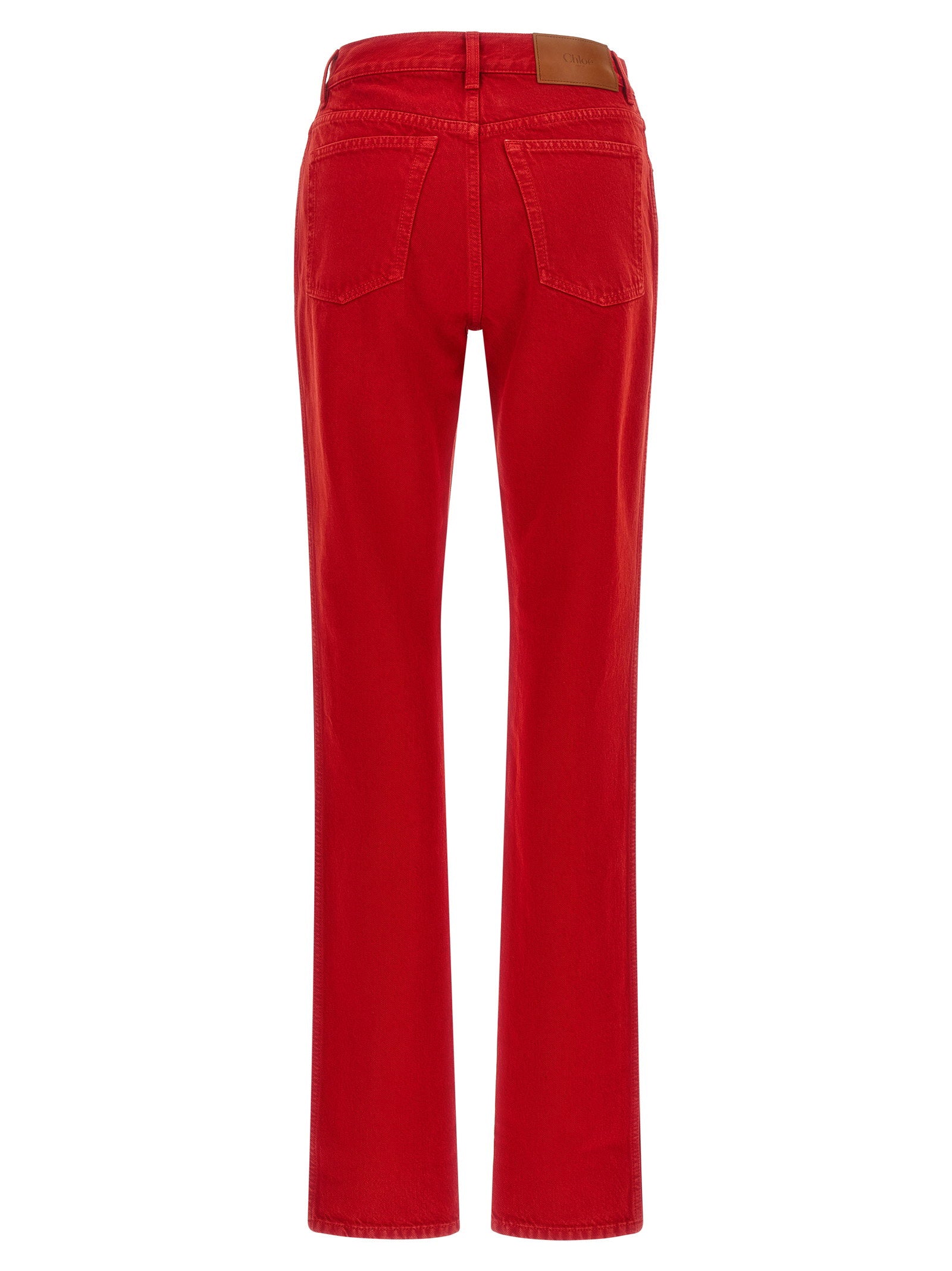 Chloé Garment-dyed Denim Jeans - view 2