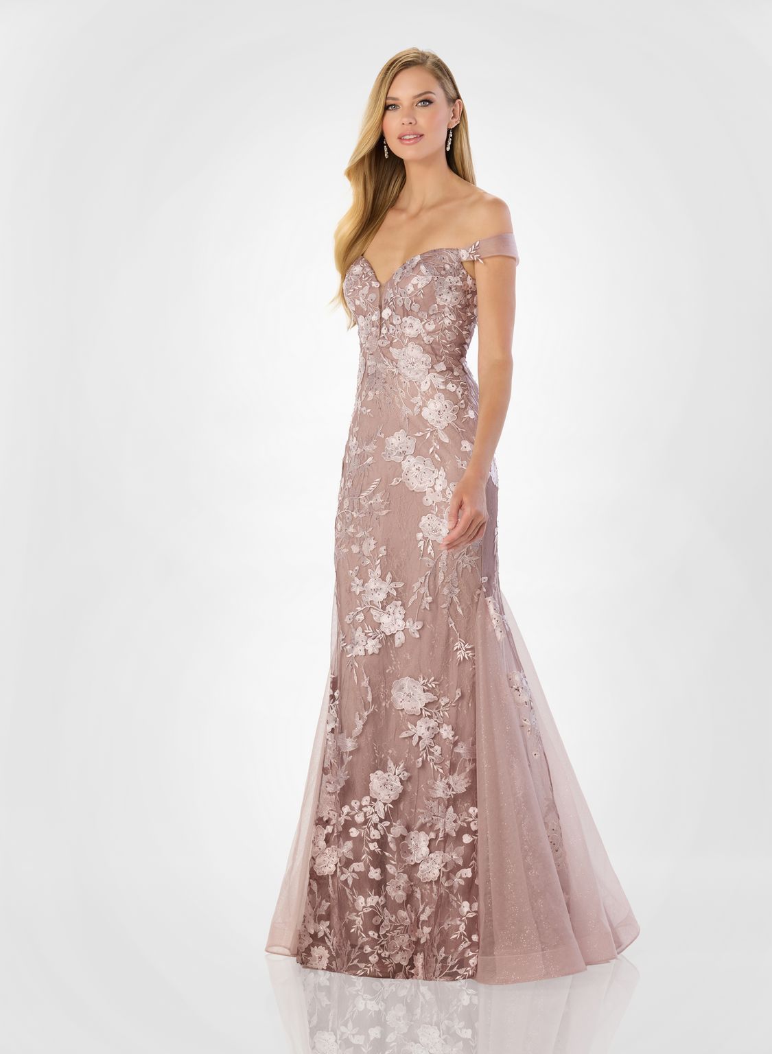 Montage M2231 Long Glitter Formal Mermaid Evening Dress - view 3