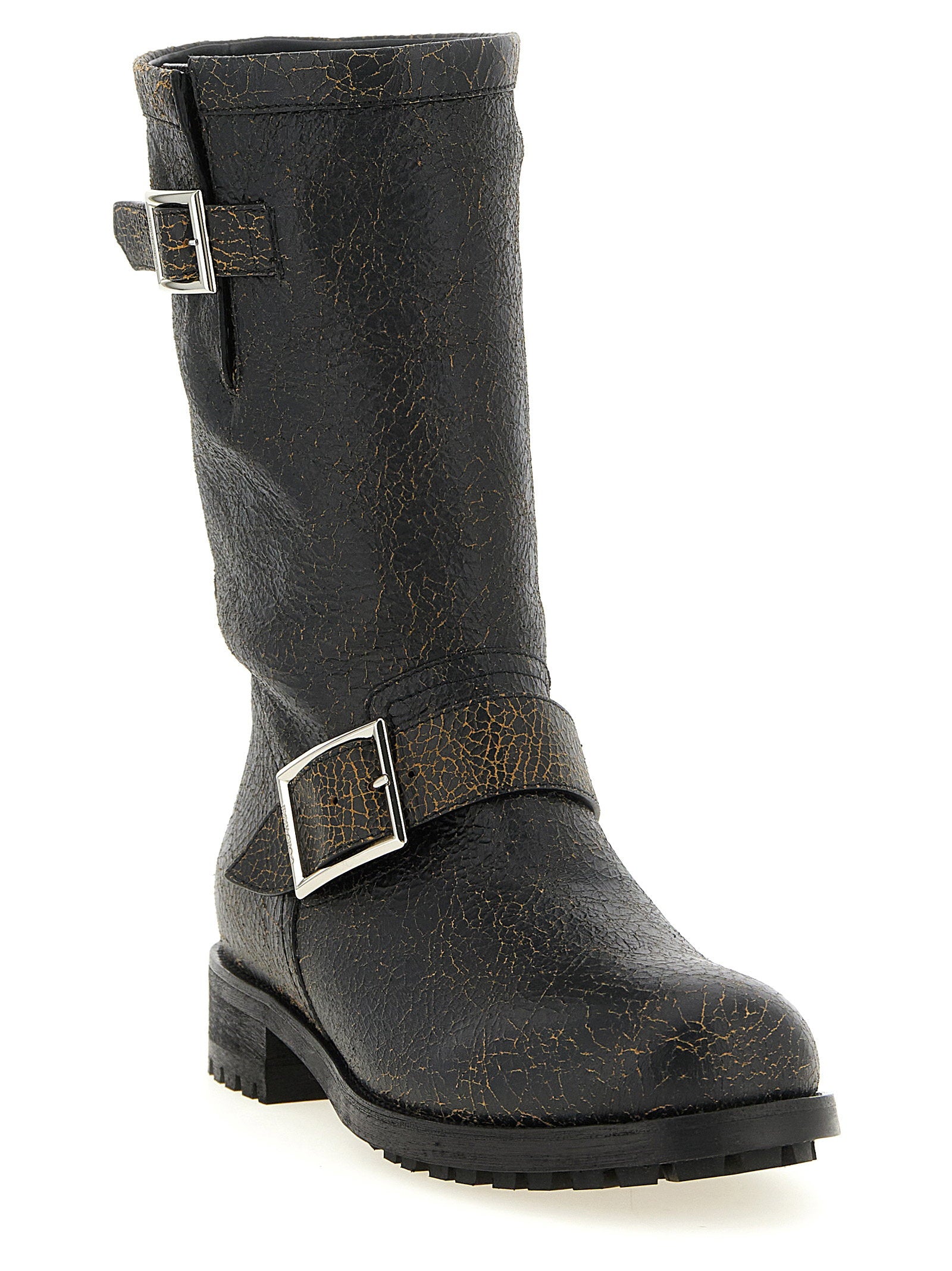 Jimmy Choo Biker Mid Ankle Boots - view 2