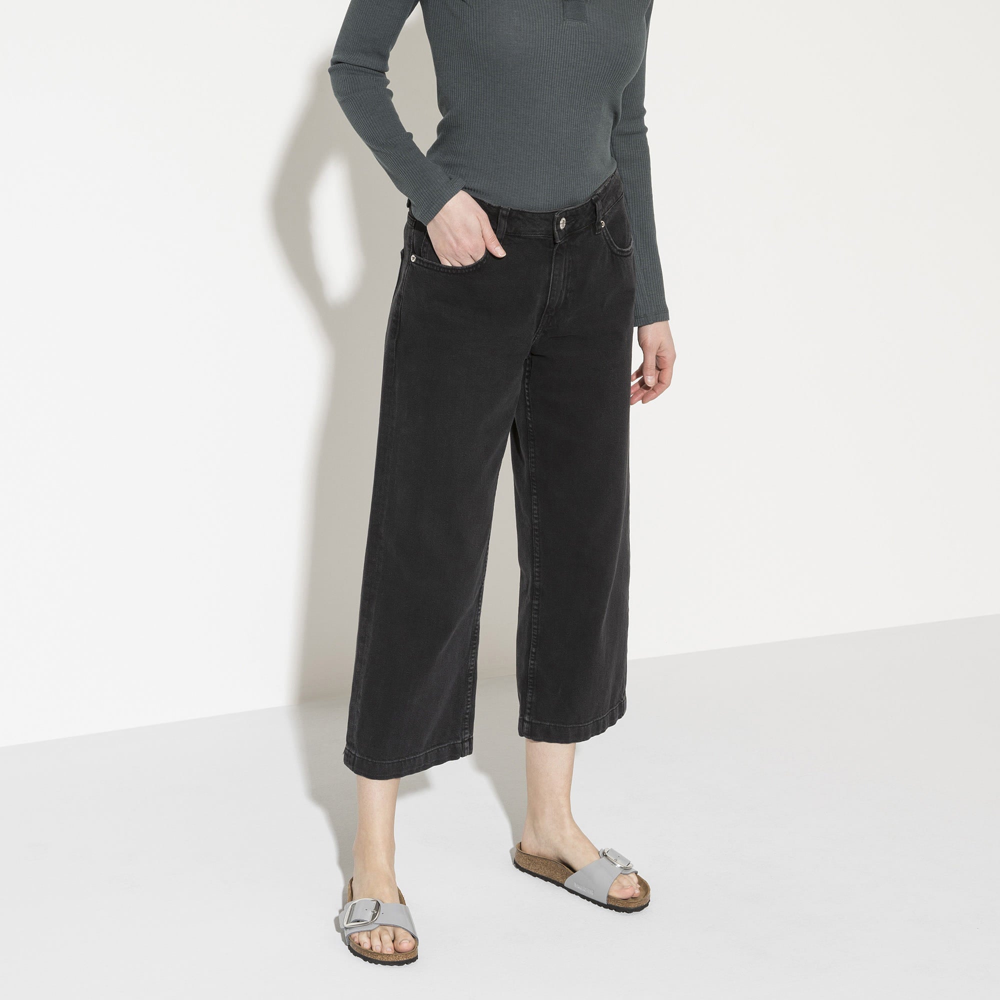 Birkenstock Madrid Big Buckle Birko-Flor Patent - view 7