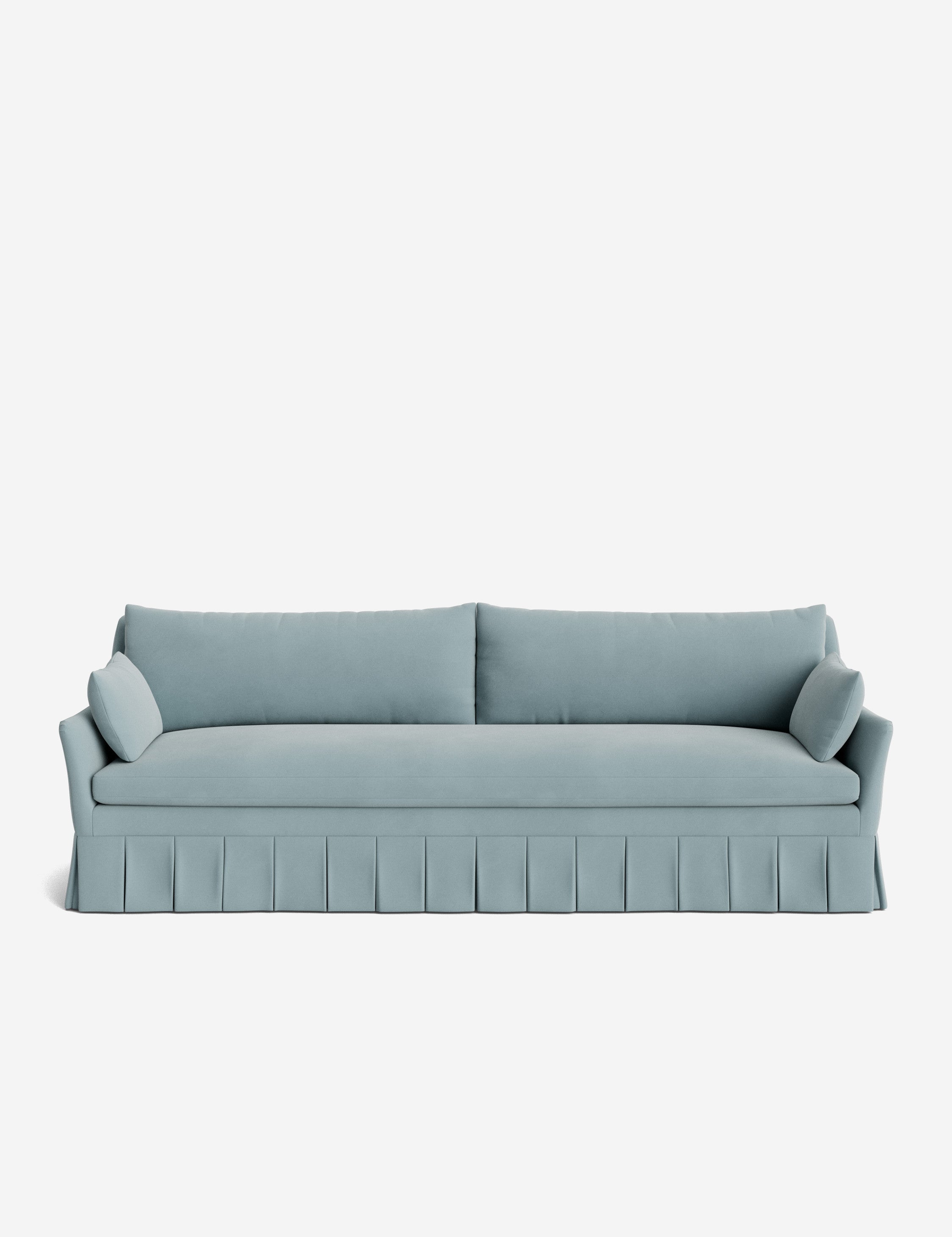 Lulu and Georgia Portola Pleated Sofa - view 63
