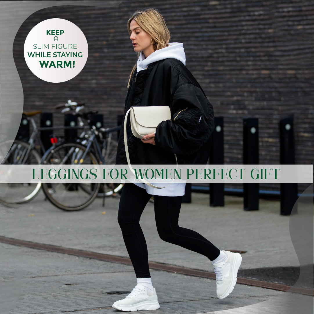 Cash on Delivery Available Upyogaa Warm Fur Lined Leggings - view 17