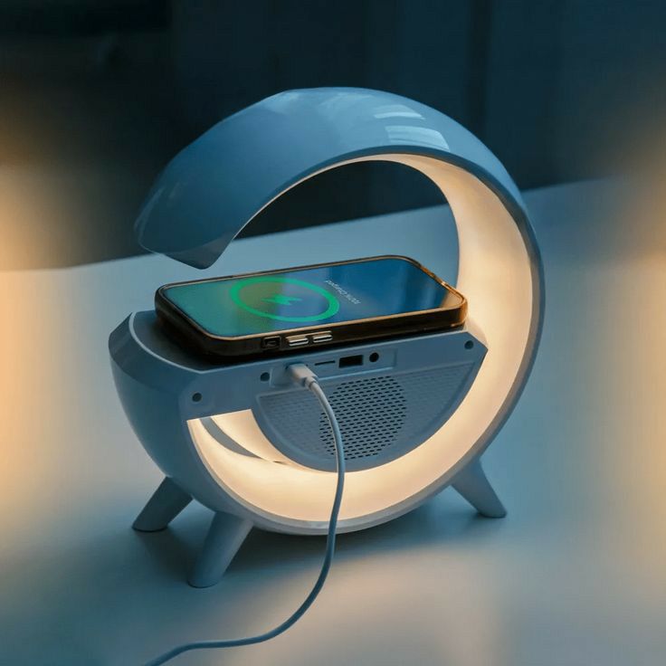 Catterton Colourful G Shape Speaker Lamp - view 5