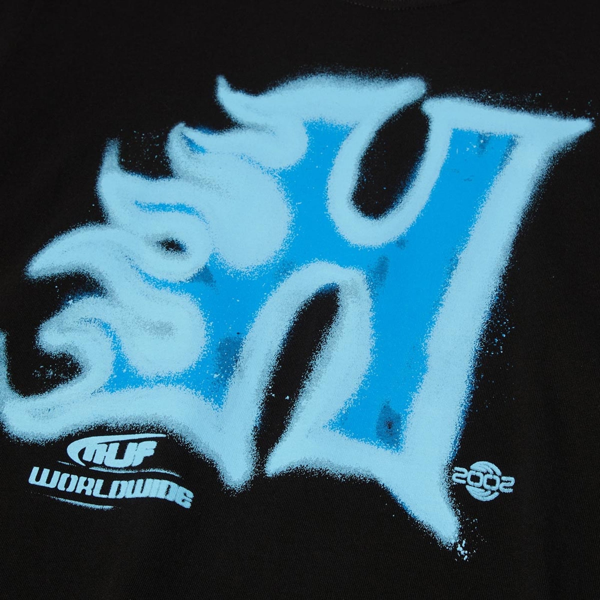 Huf | Heat Wave T-shirt { Black - view 2