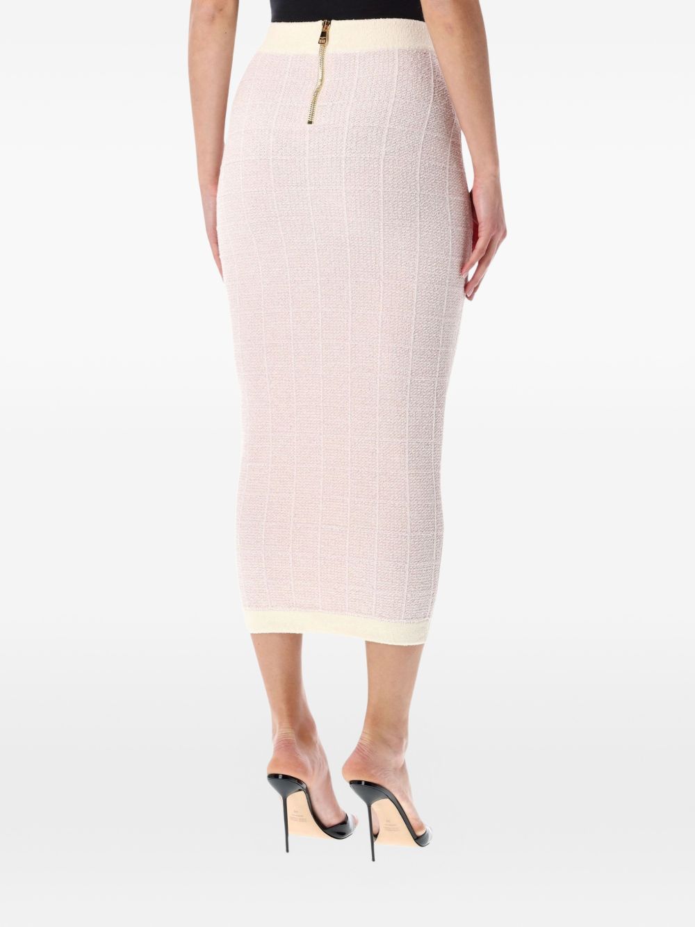 Balmain Tweed long skirt – Fabric 100% - view 2