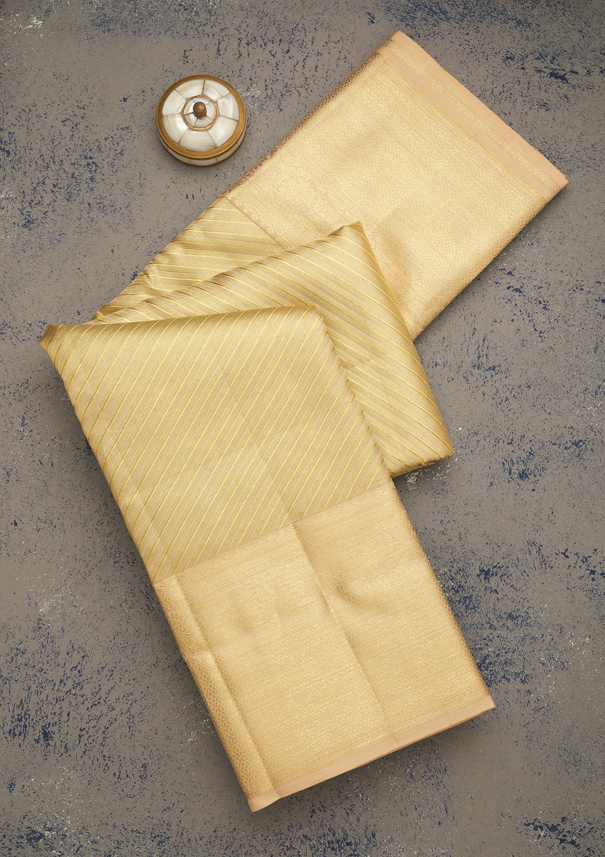 Koskii Off White Zariwork Pure Silk Saree – Women's