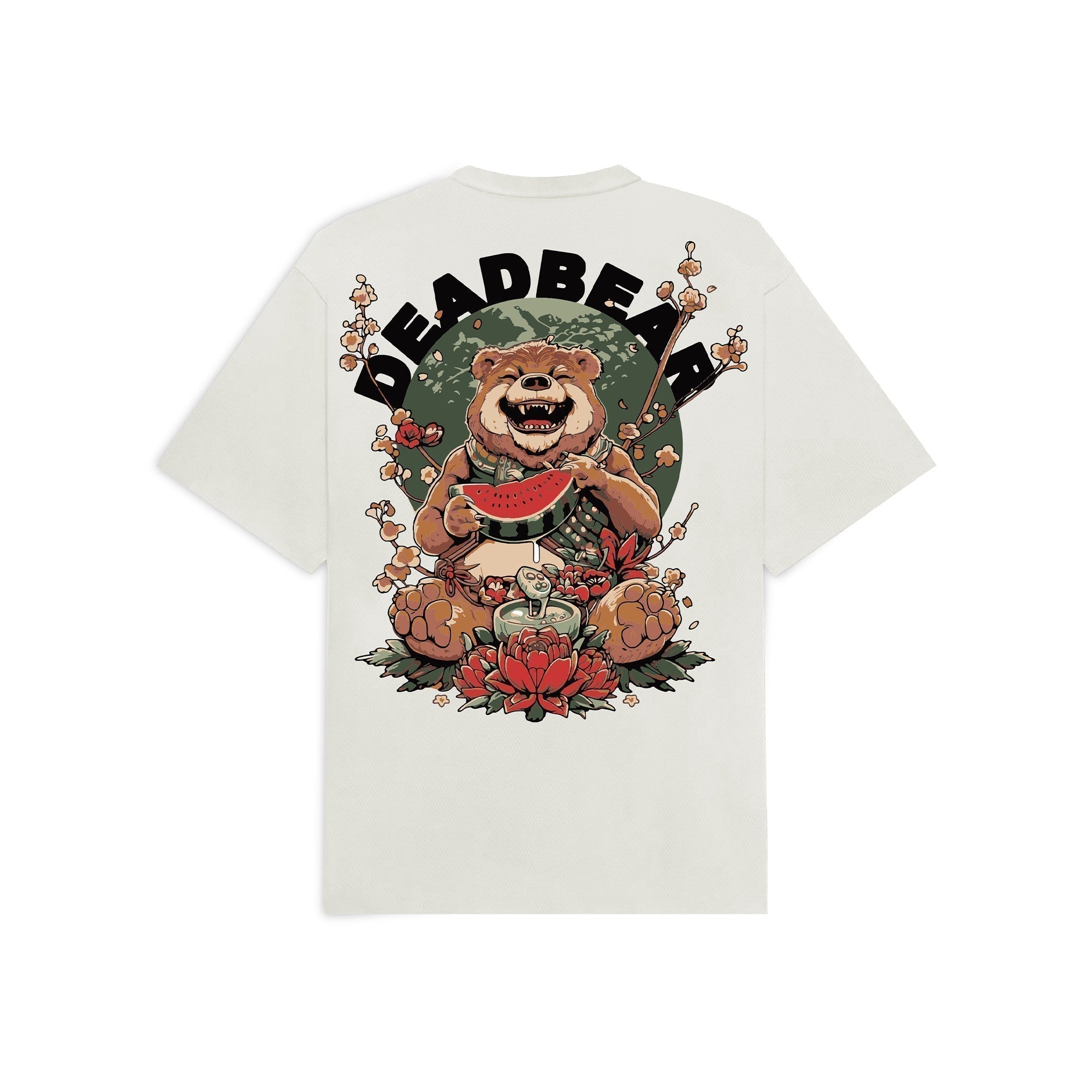 DEADBEAR The Sakura Tee Cream White