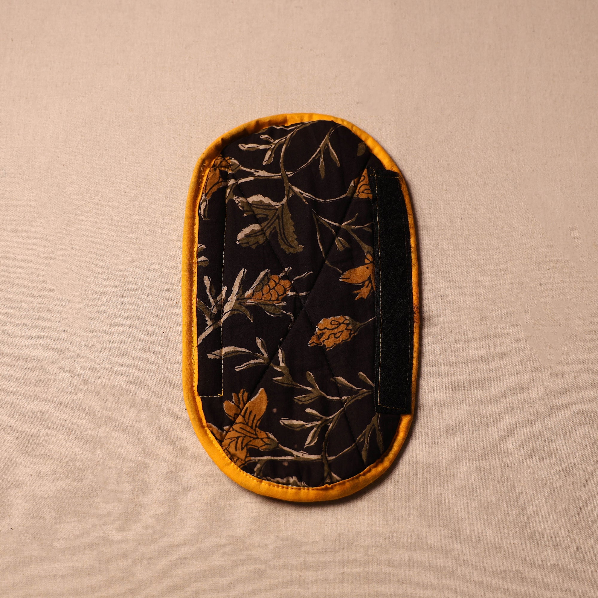 JALPARI Black - Handmade Cotton Fridge Handle Cover 136 - view 2