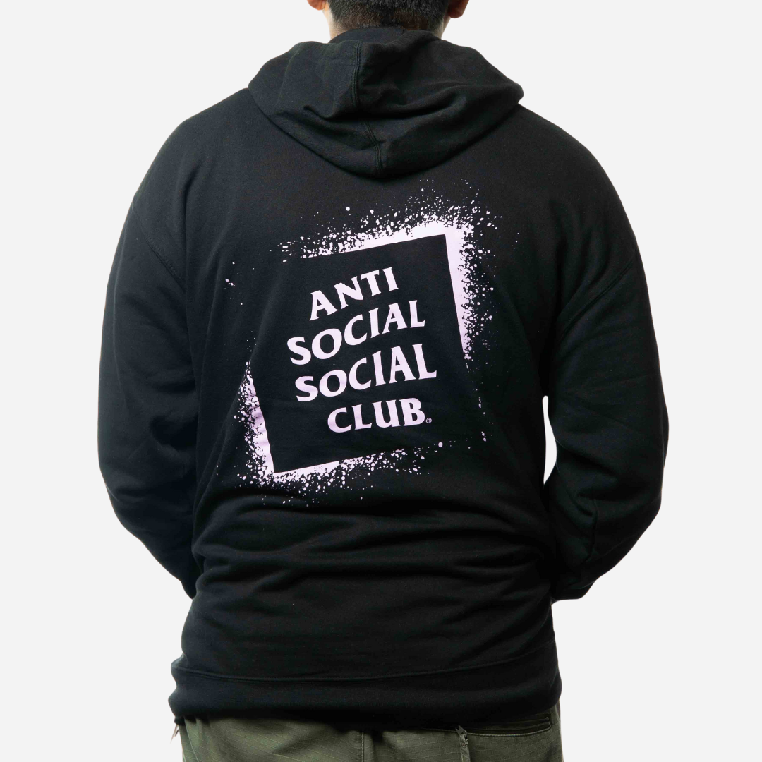 Anti Social Social Club Toy Hoodie - Black - view 3