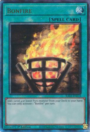 Yu-Gi-Oh! Bonfire - RA03-EN073 - Prismatic Ultimate Rare - 1st Edition