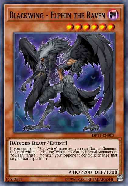 Yu-Gi-Oh! Blackwing - Elphin the Raven - LC5D-EN116 - Common - 1st Edition