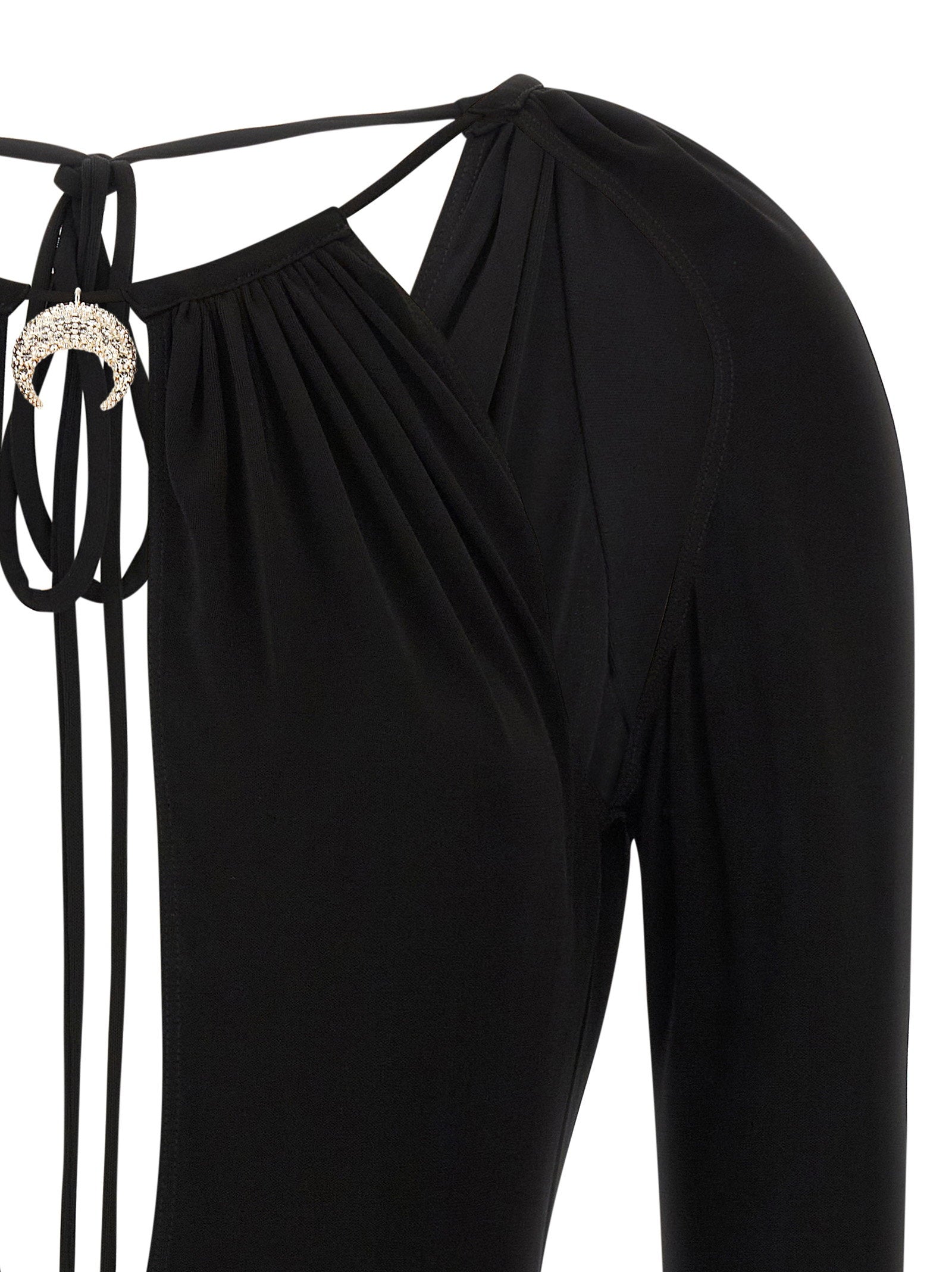 Marine Serre Jewel Pendant Bodysuit – 95% viscose, 5% elastane - view 3