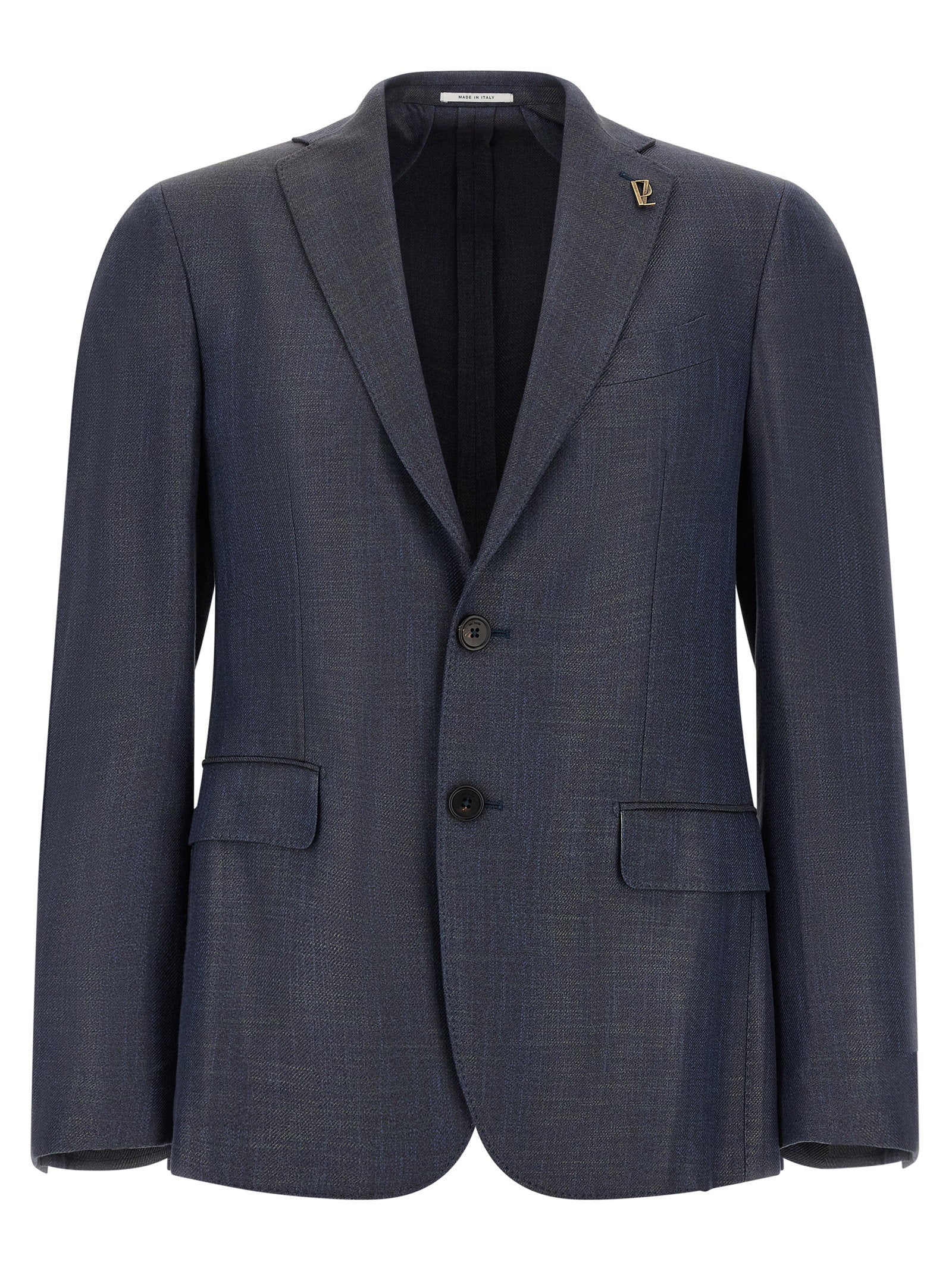 Pal Zileri Single-breasted Blazer – 100% viscose
