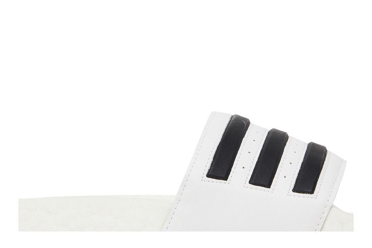 Yeezy adidas Adilette Boost Slides White Black Stripes - view 2