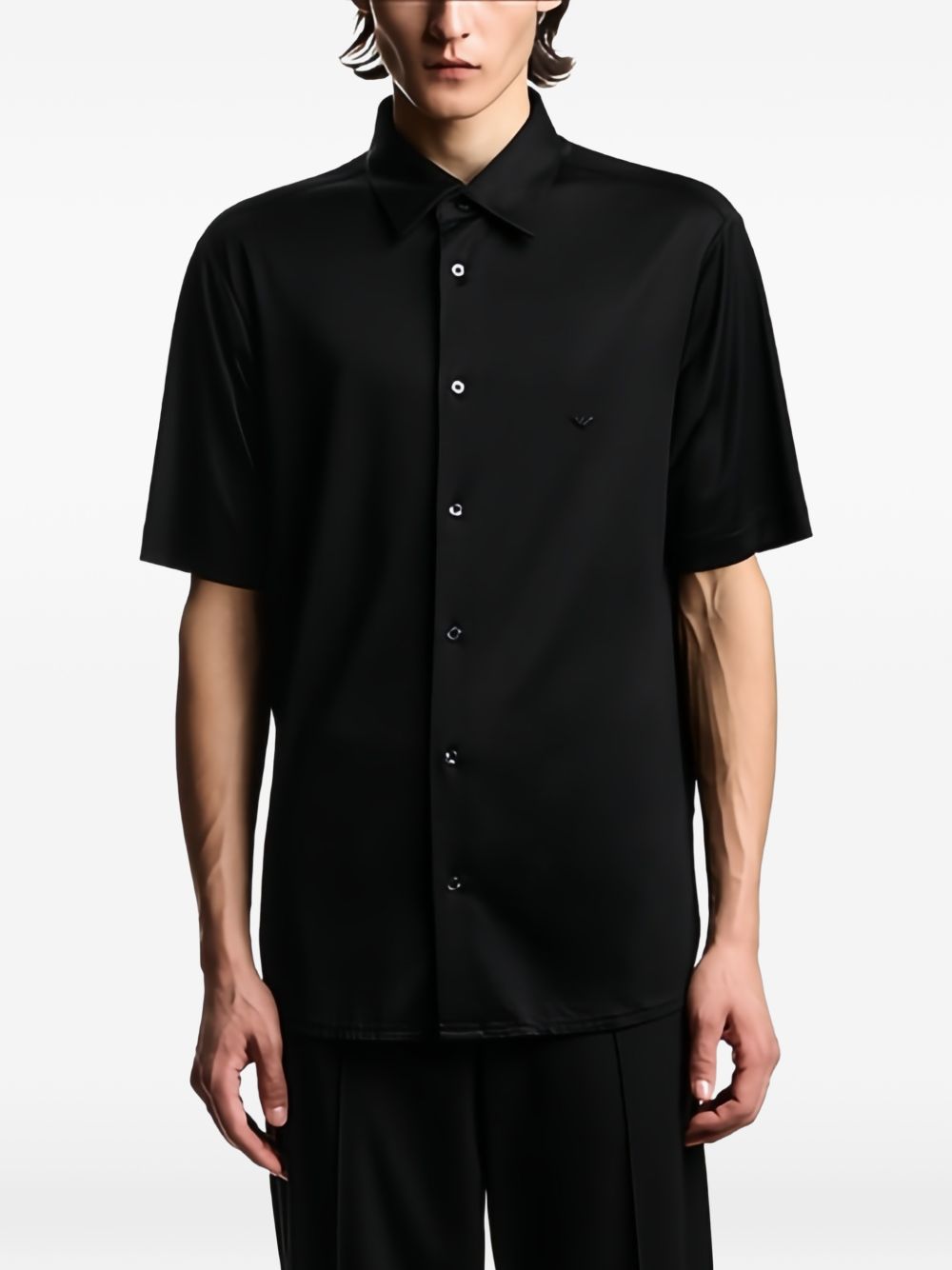 Emporio Armani Shirt – 70% Lyocell, 30% Cotton - view 2